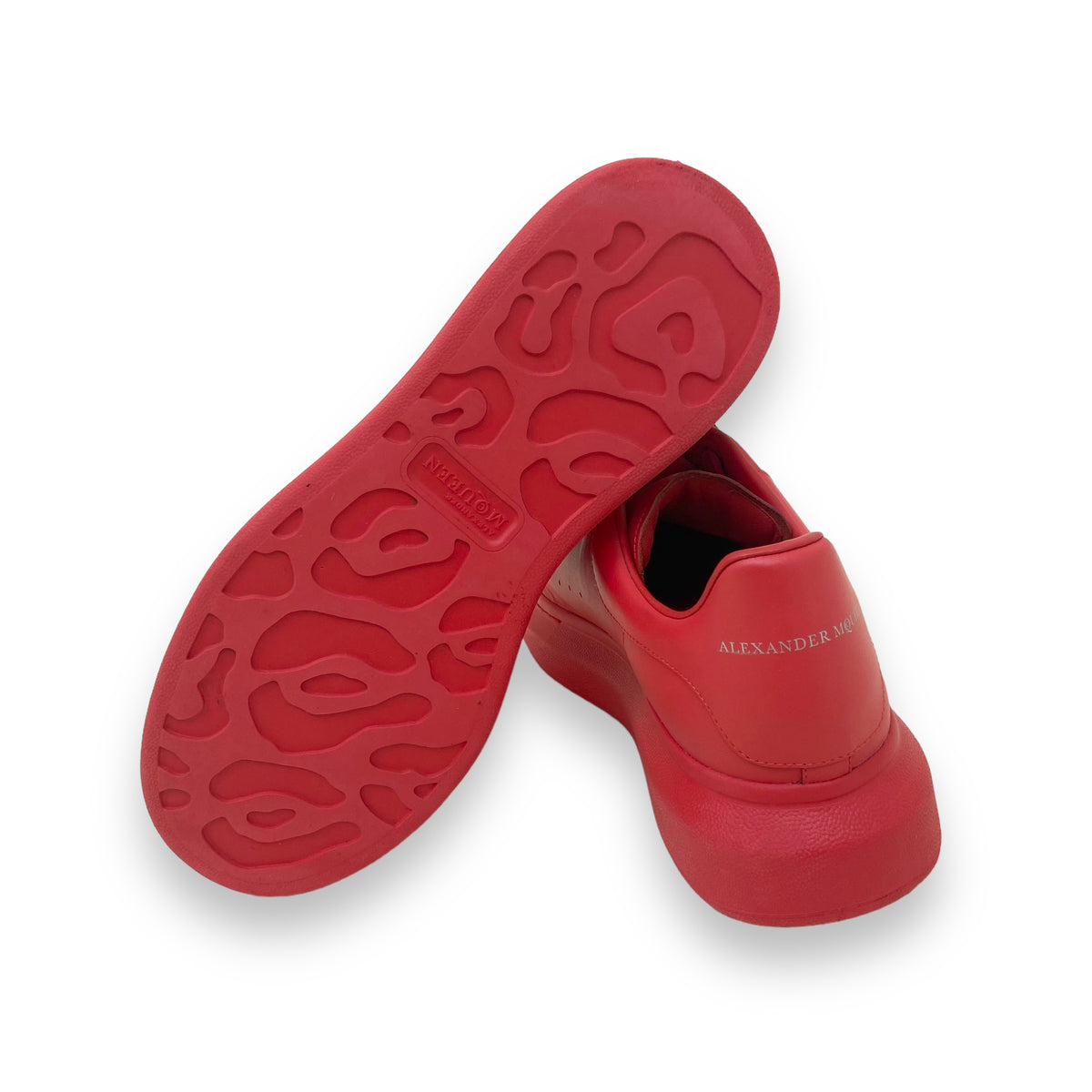 ALEXANDER MCQUEEN SNEAKERS RED UK6