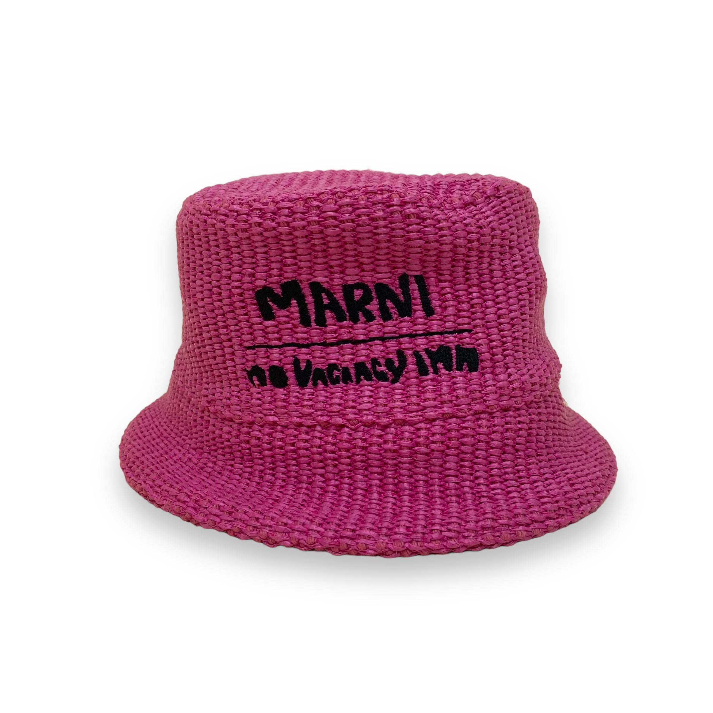 MARNI X NO VACANCY INN BUCKET HAT PINK L