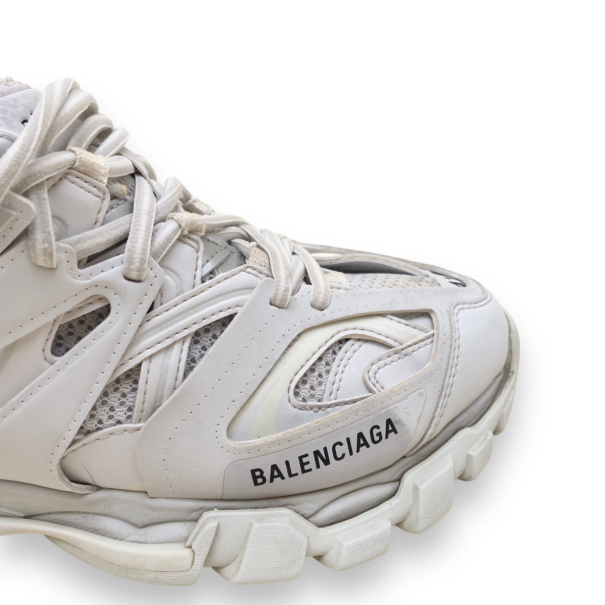 BALENCIAGA TRACK RUNNER SNEAKERS WHITE UK7