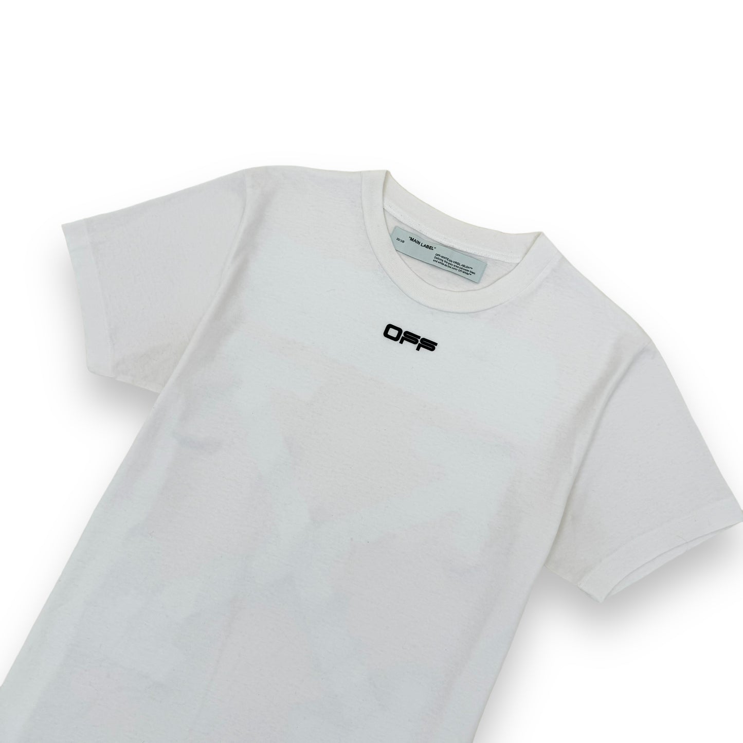 OFF-WHITE TAPE T-SHIRT WHITE M