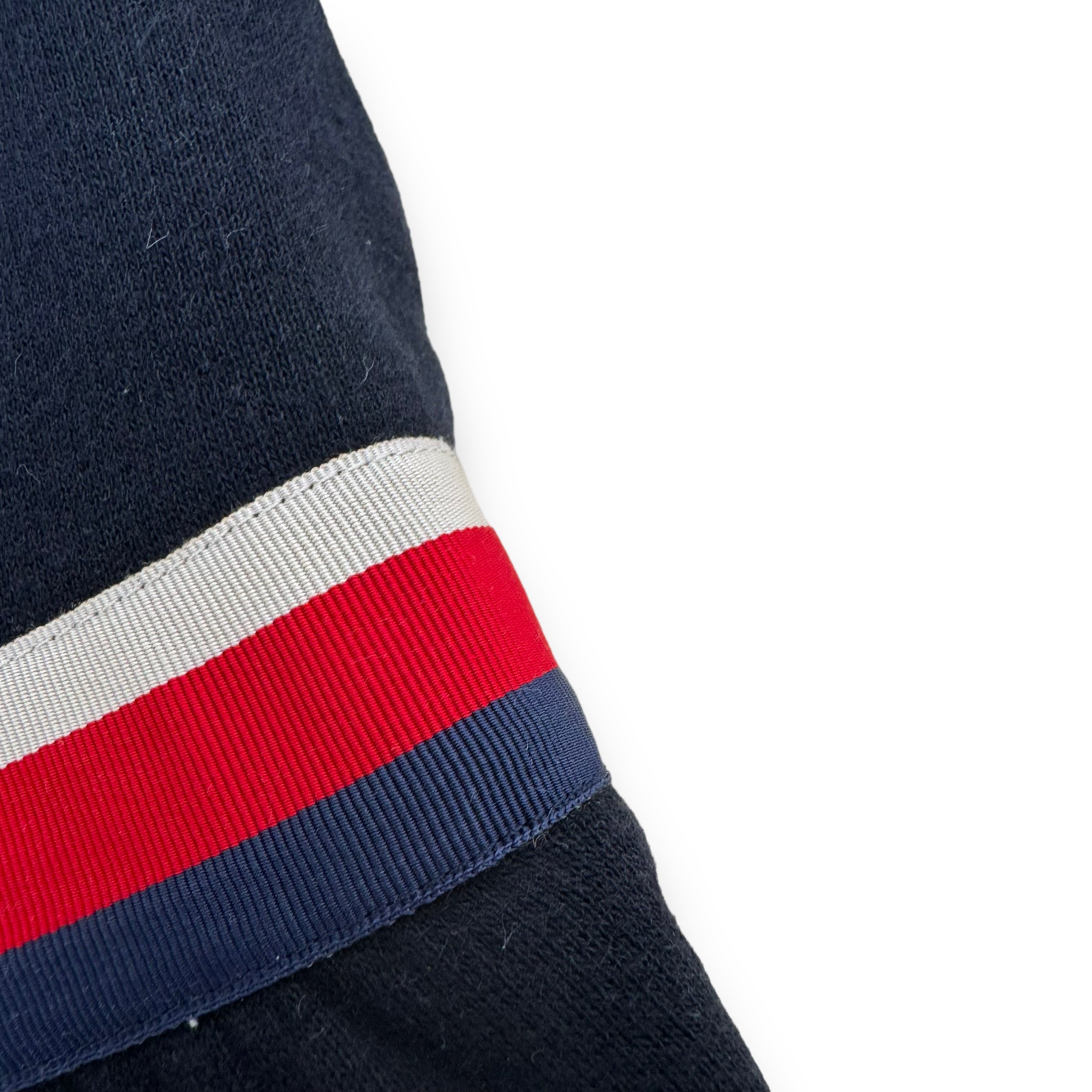 GUCCI COTTON WEB BOW DRESS NAVY AGE4