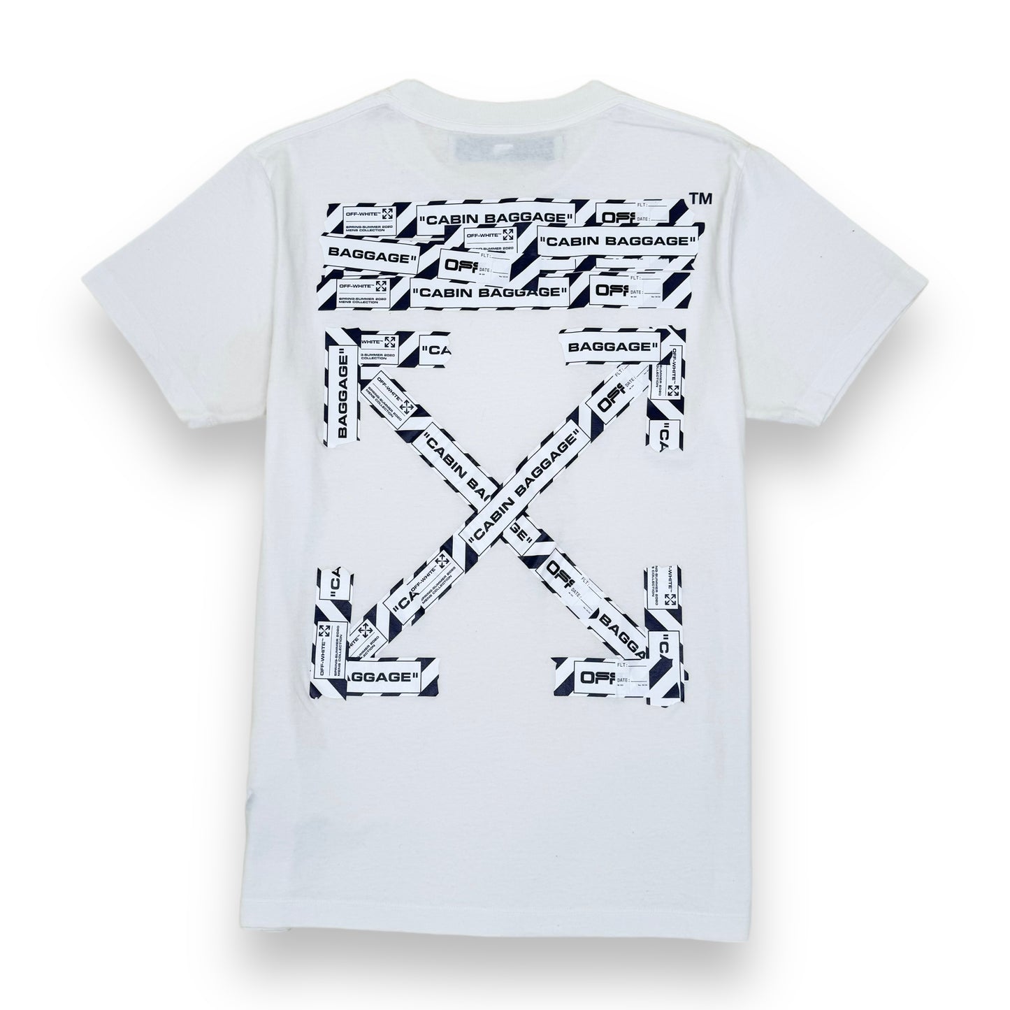 OFF-WHITE TAPE T-SHIRT WHITE M