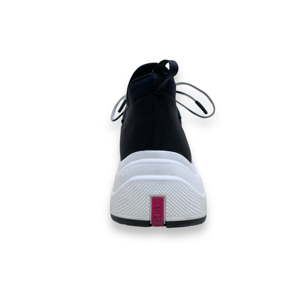 PRADA TECHNICAL FABRIC SNEAKERS BLACK UK8