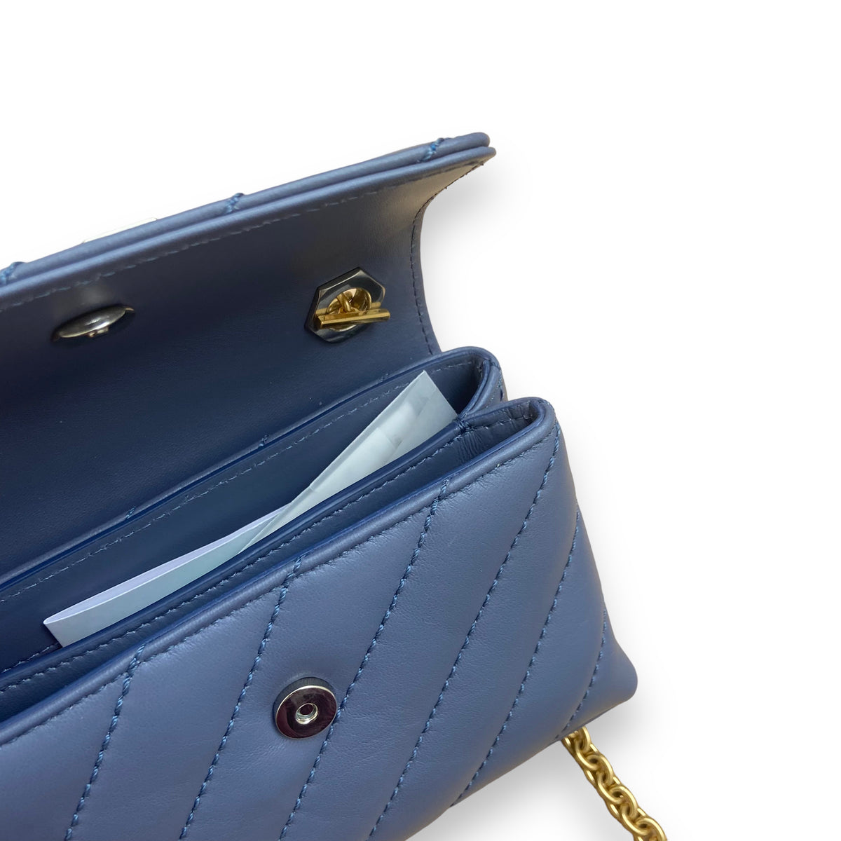 OFF-WHITE JACKHAMMER GOLD HARDWARE BAG PURPLE MINI