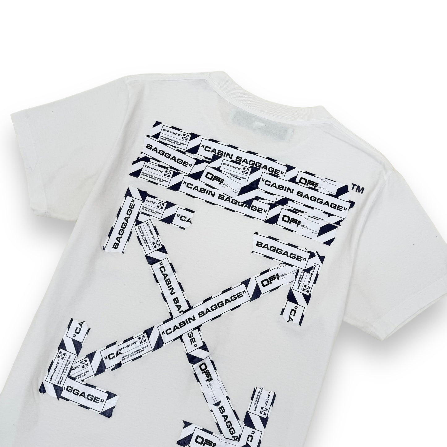 OFF-WHITE TAPE T-SHIRT WHITE M