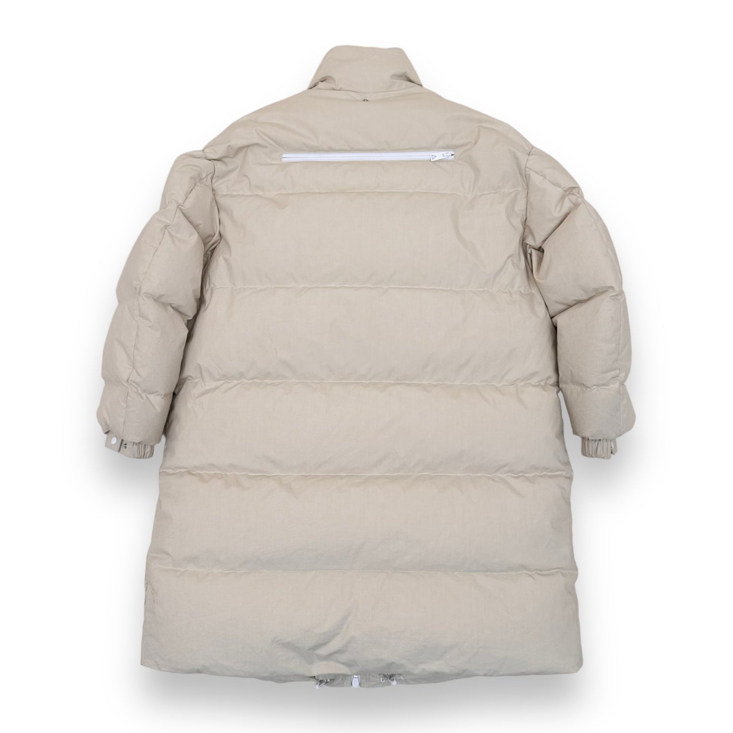 BOTTEGA VENETA DOWN-FILLED QUILTED POPLIN PUFFER JACKET CREAM XS