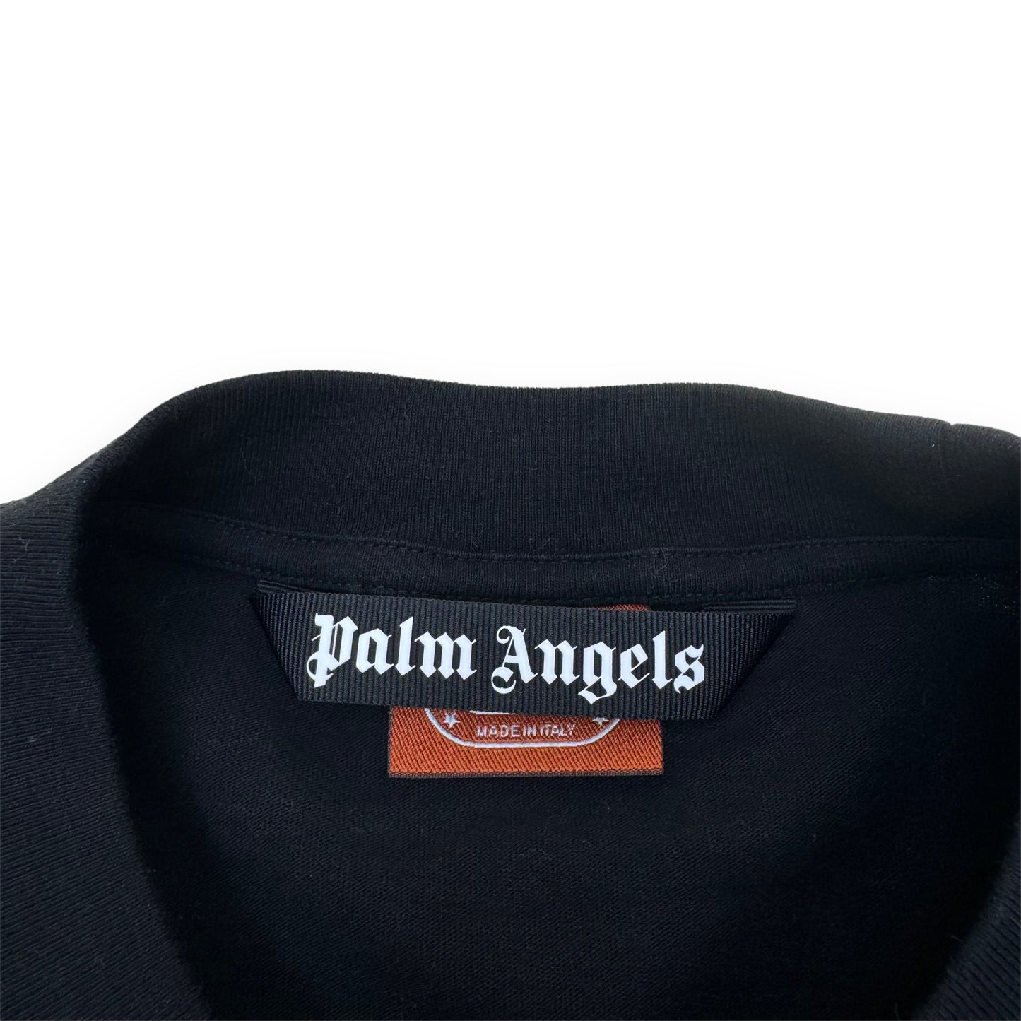 PALM ANGELS X MISSONI LOGO T-SHIRT BLACK L