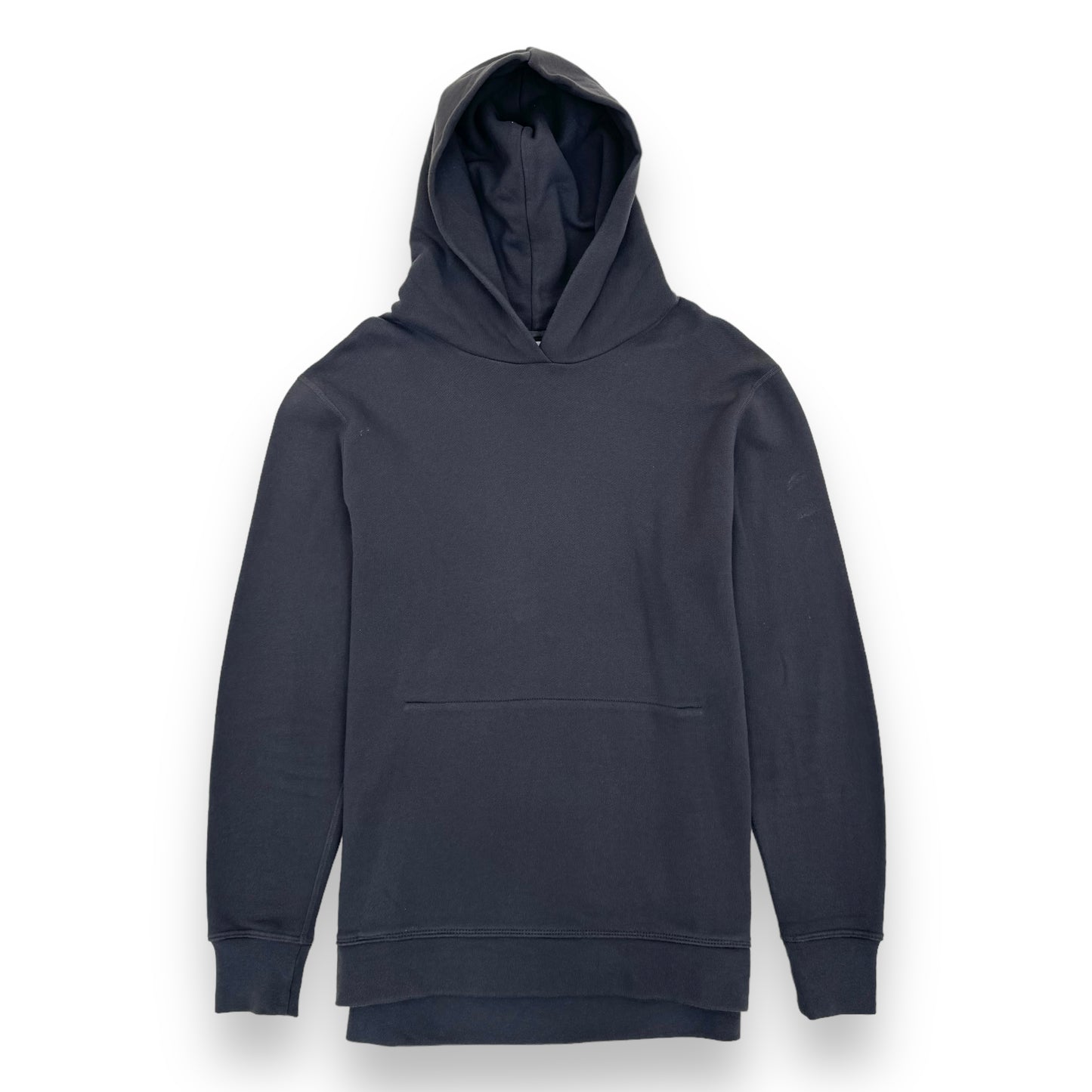 JOHN ELLIOT VILLAIN ZIP-DETAILED FRENCH COTTON-TERRY HOODIE GREY L