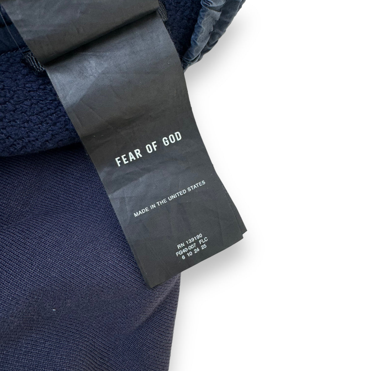 FEAR OF GOD SWEATPANTS NAVY L