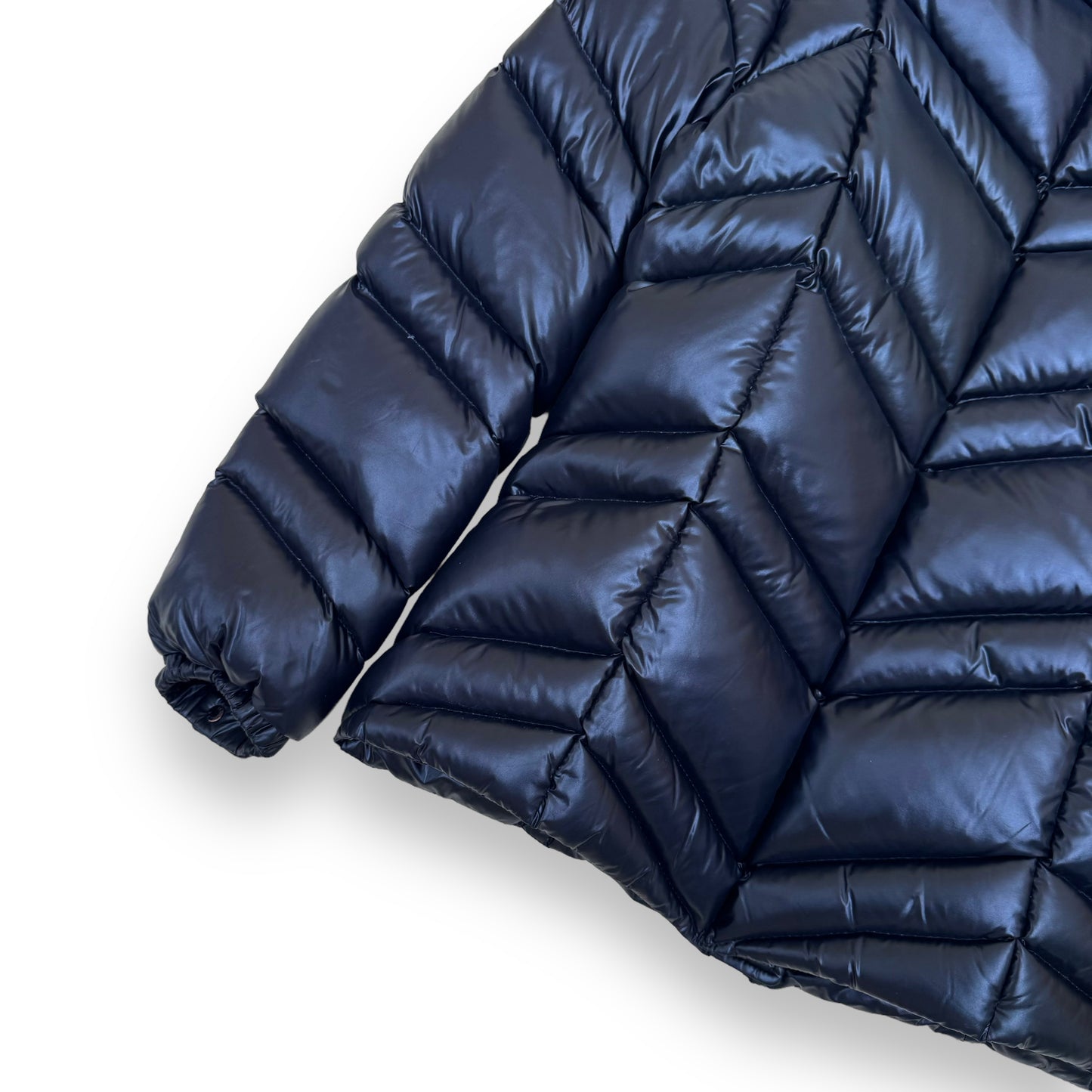 MONCLER FULIGULE QUILTED GIUBBOTTO DOWN PUFFER JACKET BLACK M