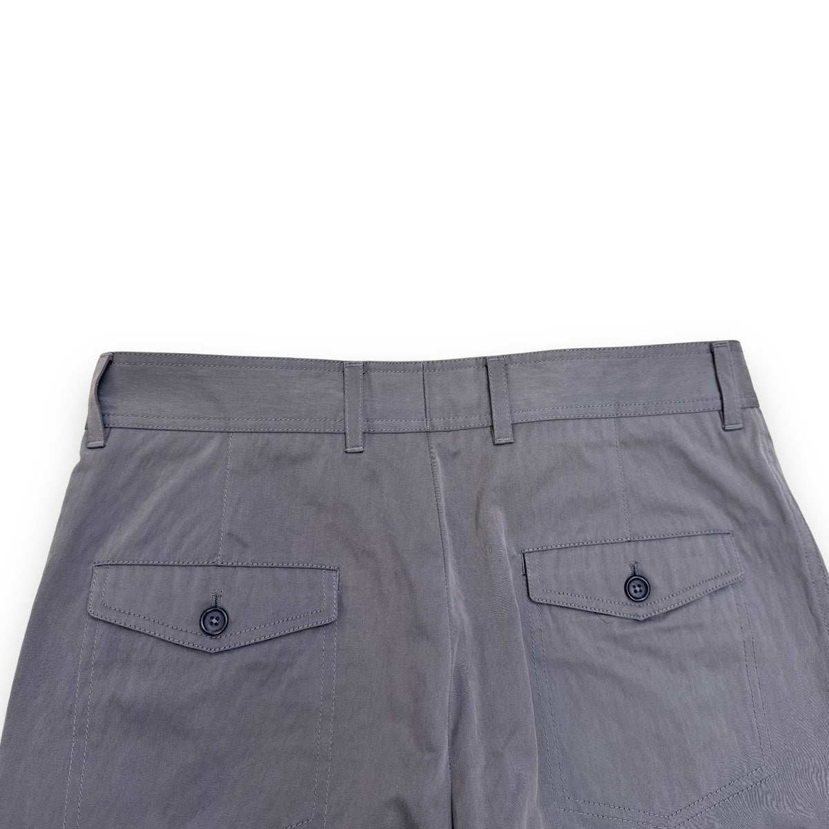 DOLCE & GABBANA COTTON CARGO TROUSERS GREY S
