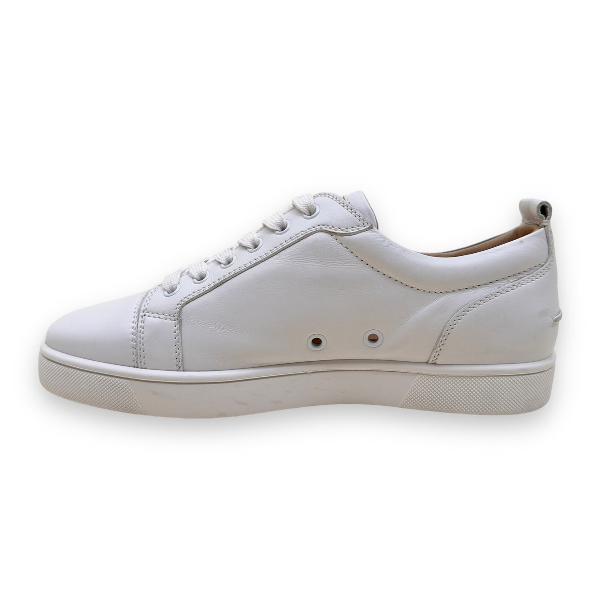 CHRISTIAN LOUBOUTIN LOUIS JUNIOR SNEAKER WHITE UK7
