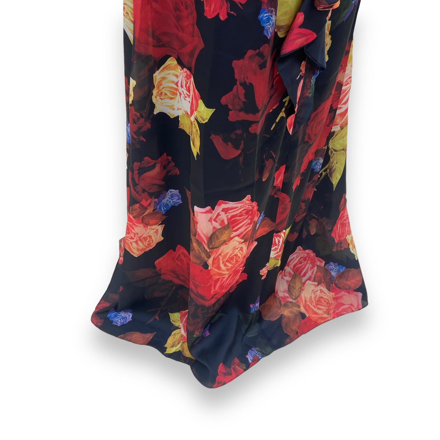 TED BAKER LONG FLORAL DRESS UK10