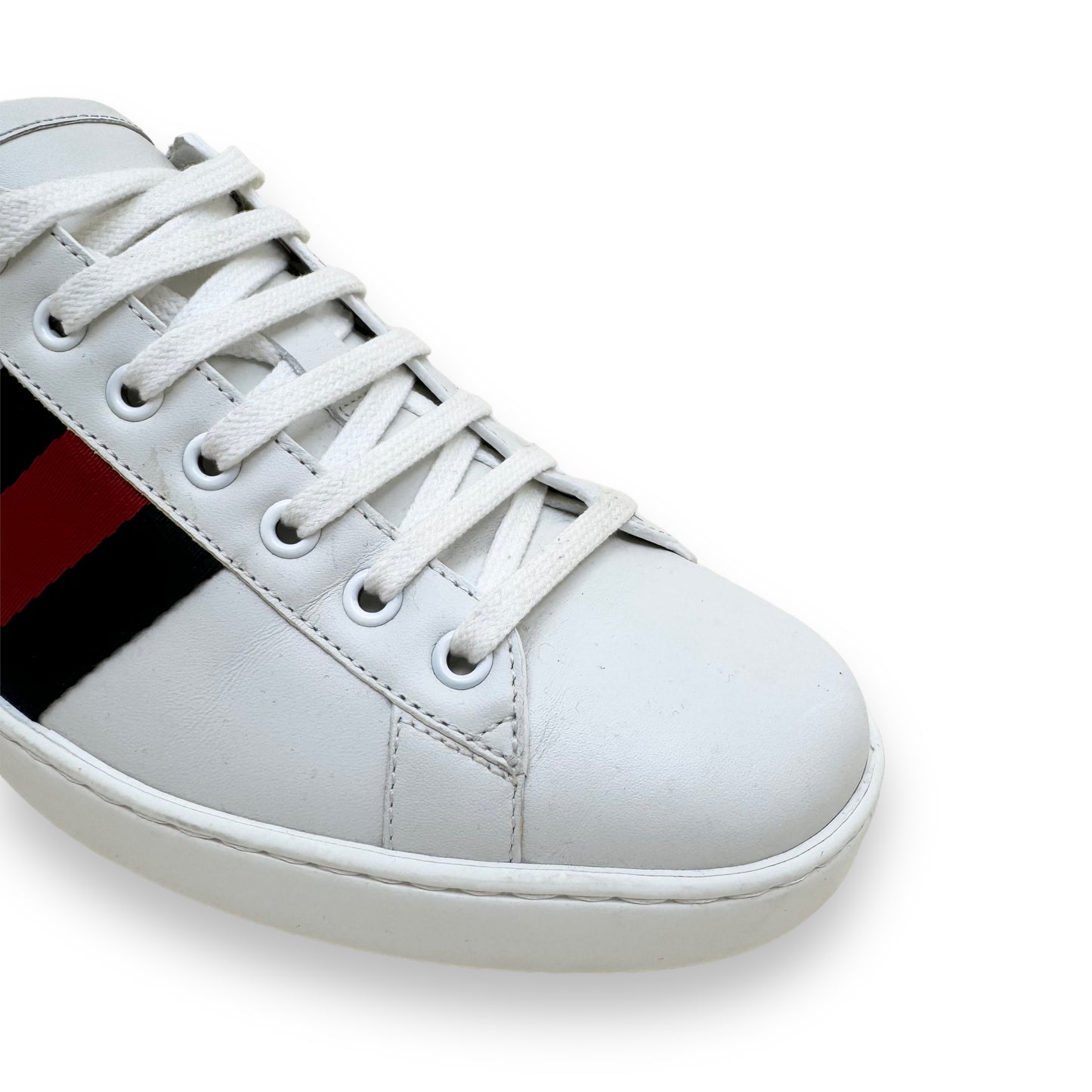 GUCCI ACE SNEAKER WHITE / BLACK UK9