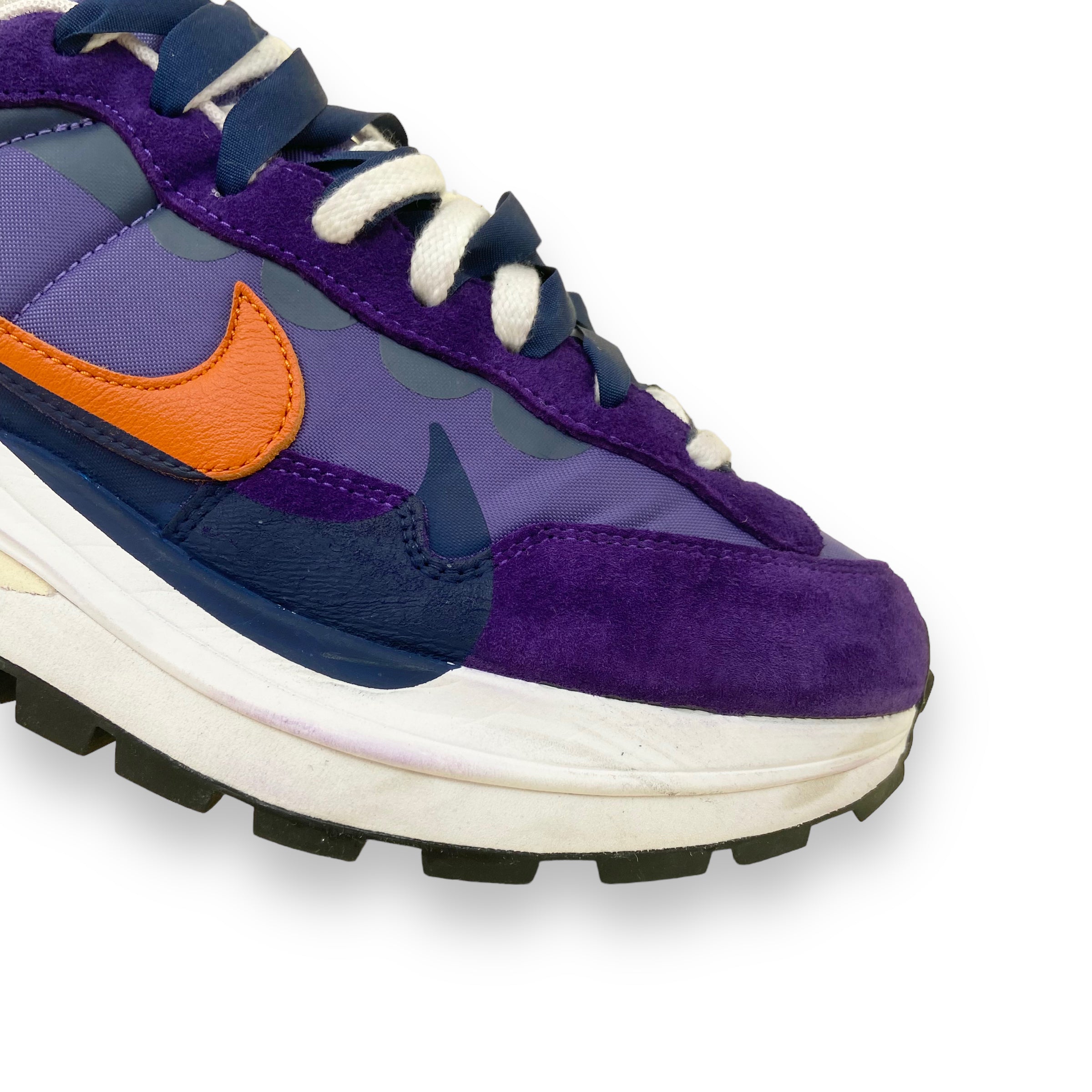 NIKE VAPOURWAFFLE SACAI DARK IRIS SNEAKERS UK8