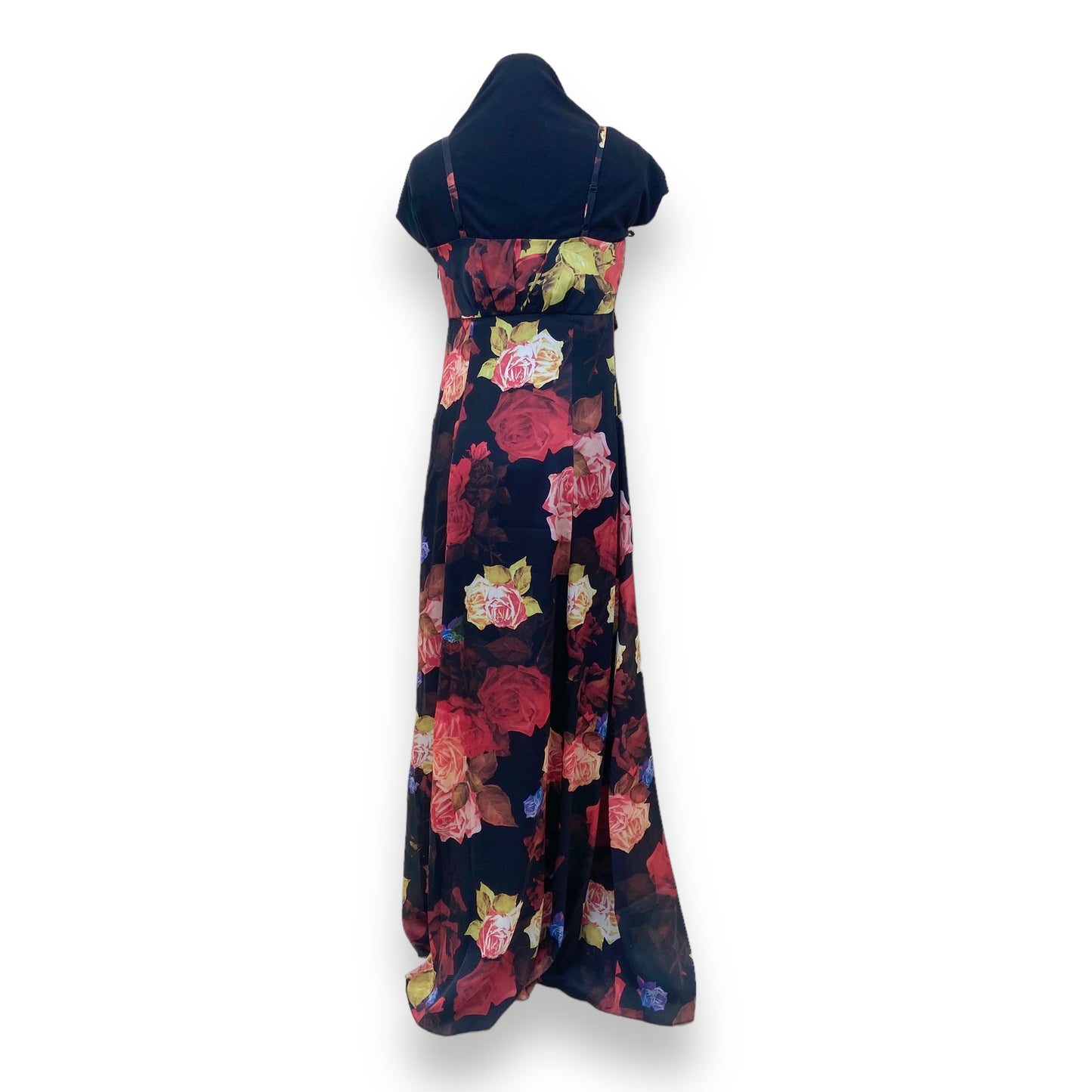 TED BAKER LONG FLORAL DRESS UK10