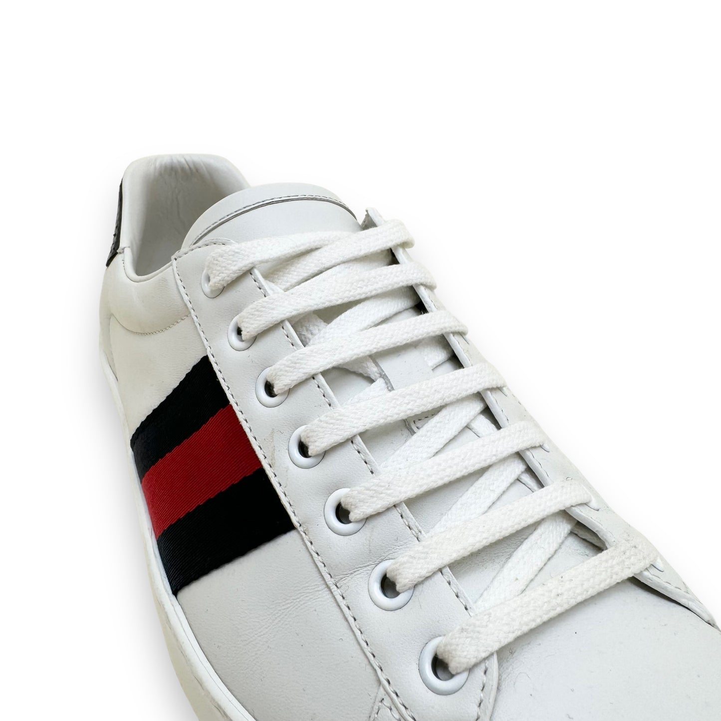 GUCCI ACE SNEAKER WHITE / BLACK UK9