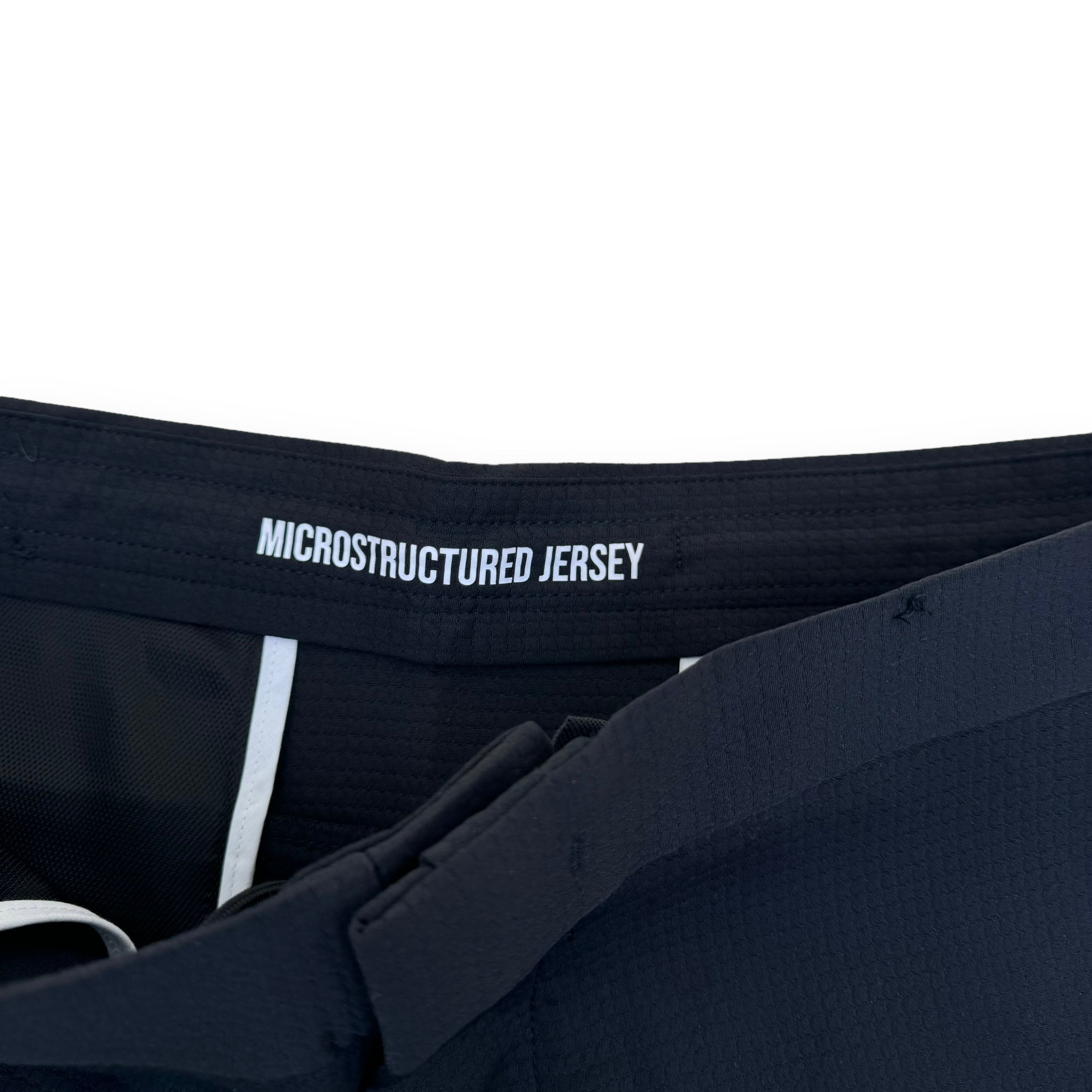 HUGO BOSS MICROSTRUCTURE JERSEY SHORTS BLACK L