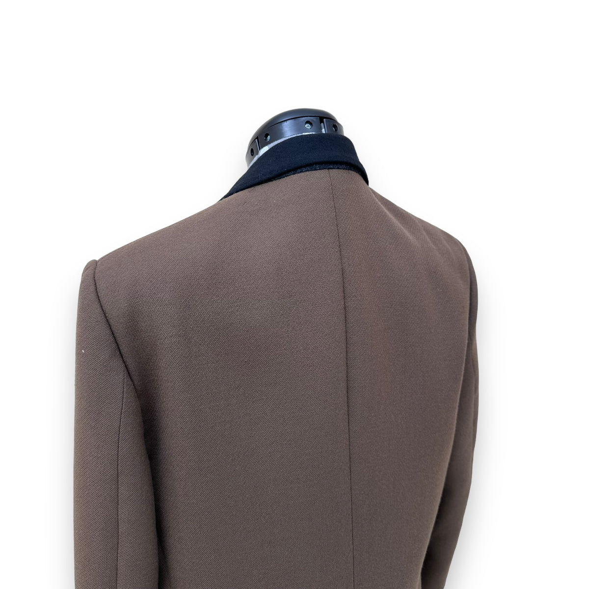LANVIN WOOL TRENCH COAT KHAKI S