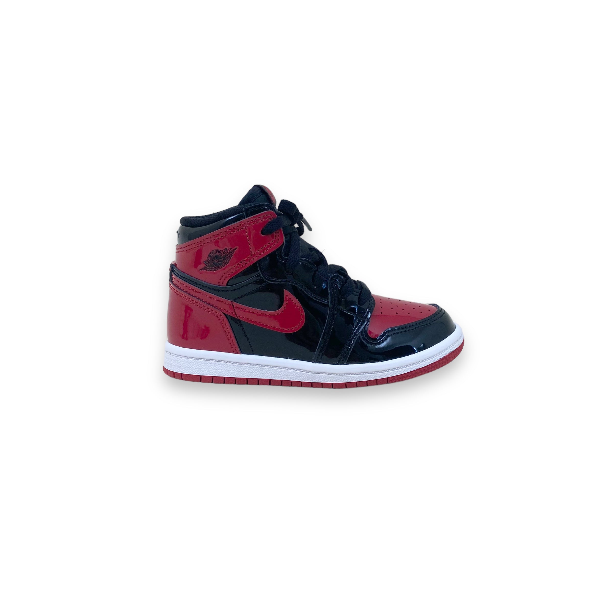 NIKE AIR JORDAN 1 RETRO HIGH OG ‘BRED PATENT’ UK8.5