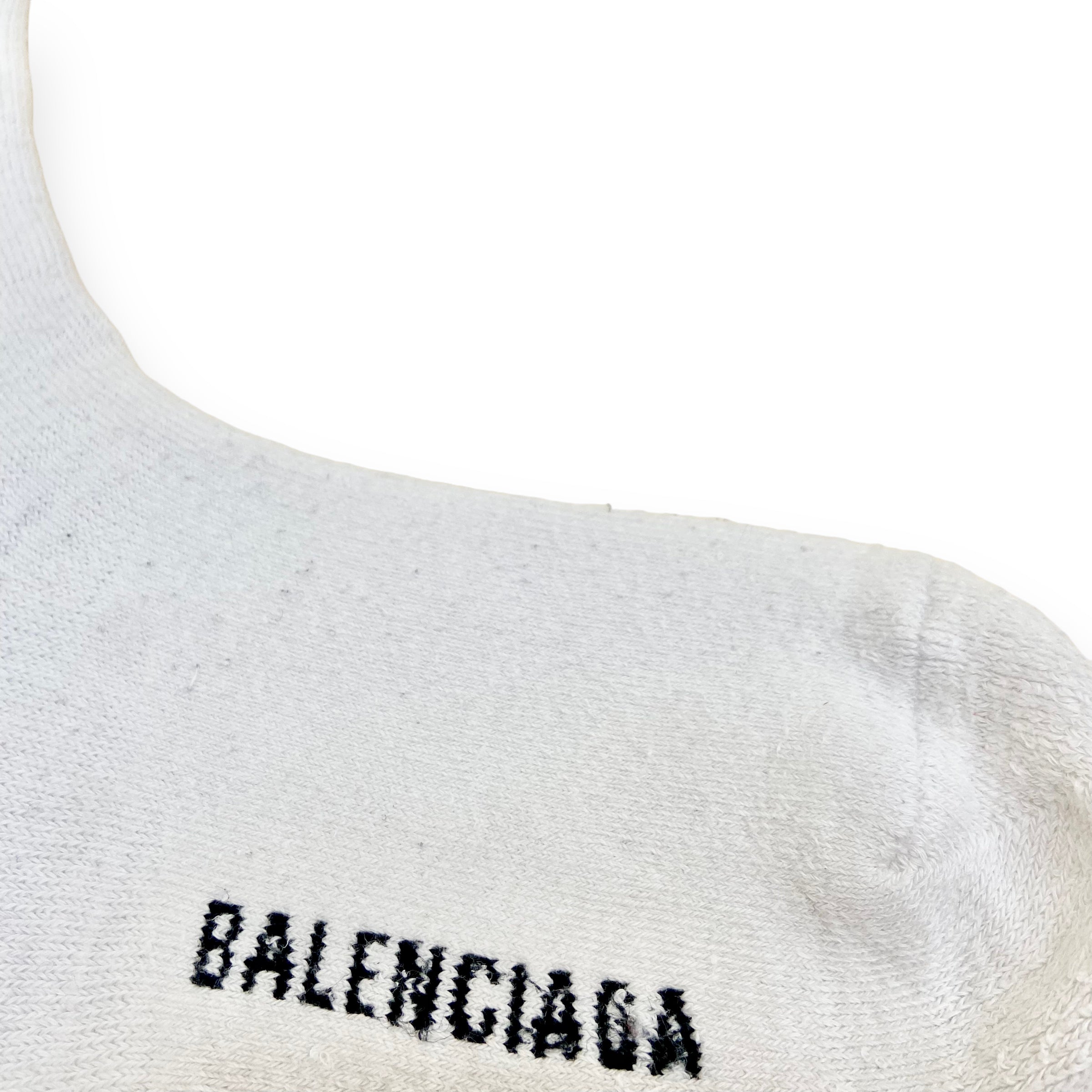 BALENCIAGA SOCKS WHITE O/S