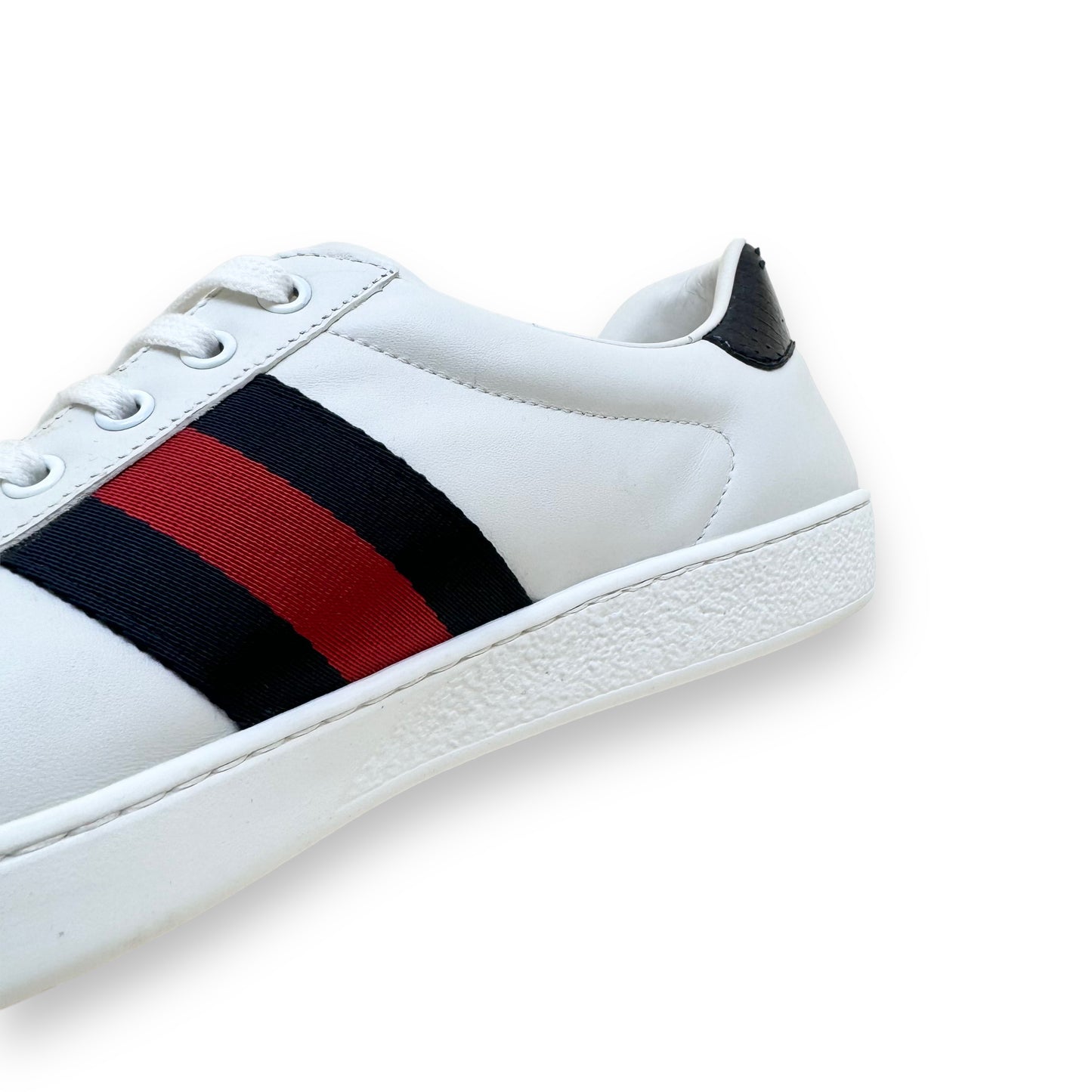 GUCCI ACE SNEAKER WHITE / BLACK UK9