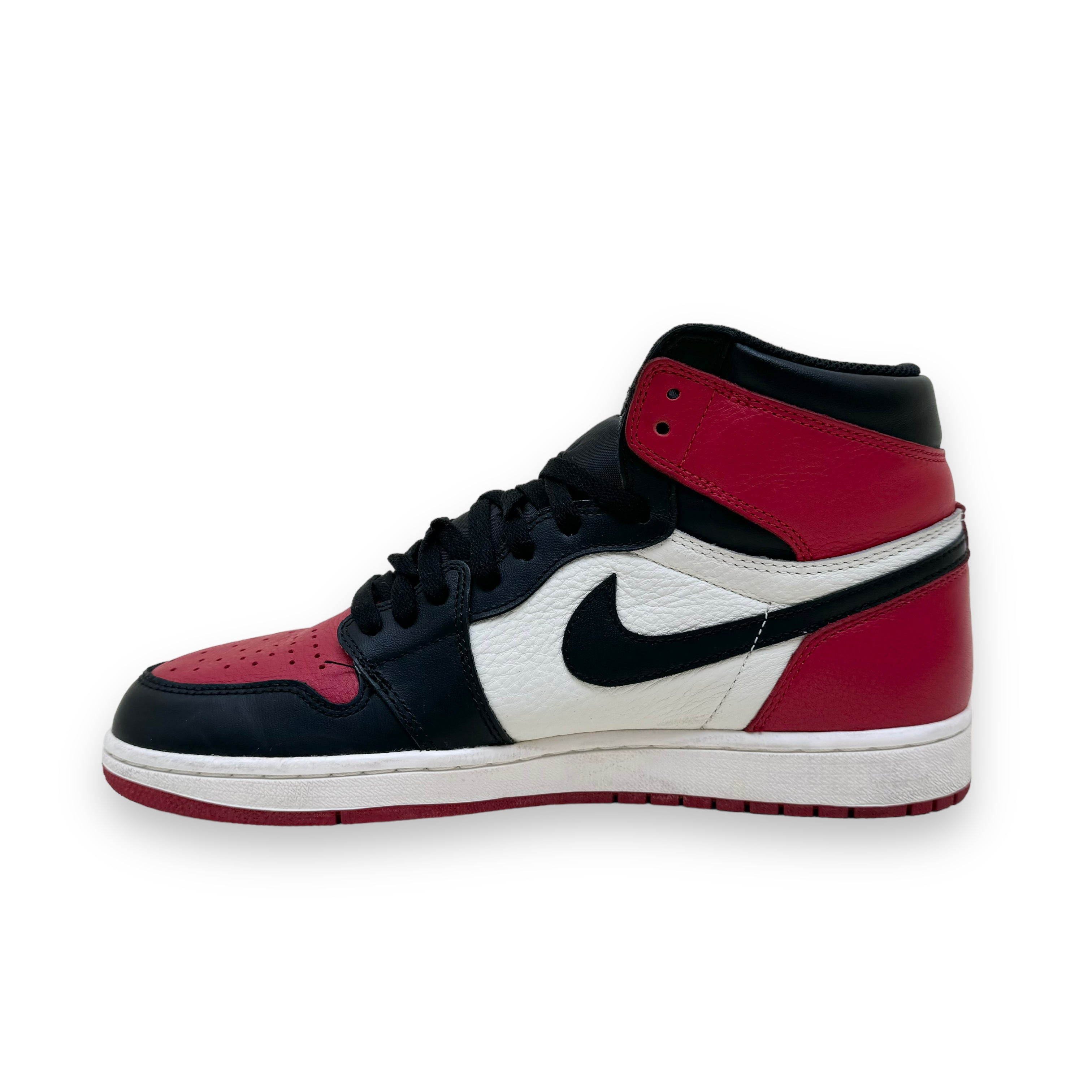 JORDAN 1 RETRO HIGH OG BRED TOE UK9