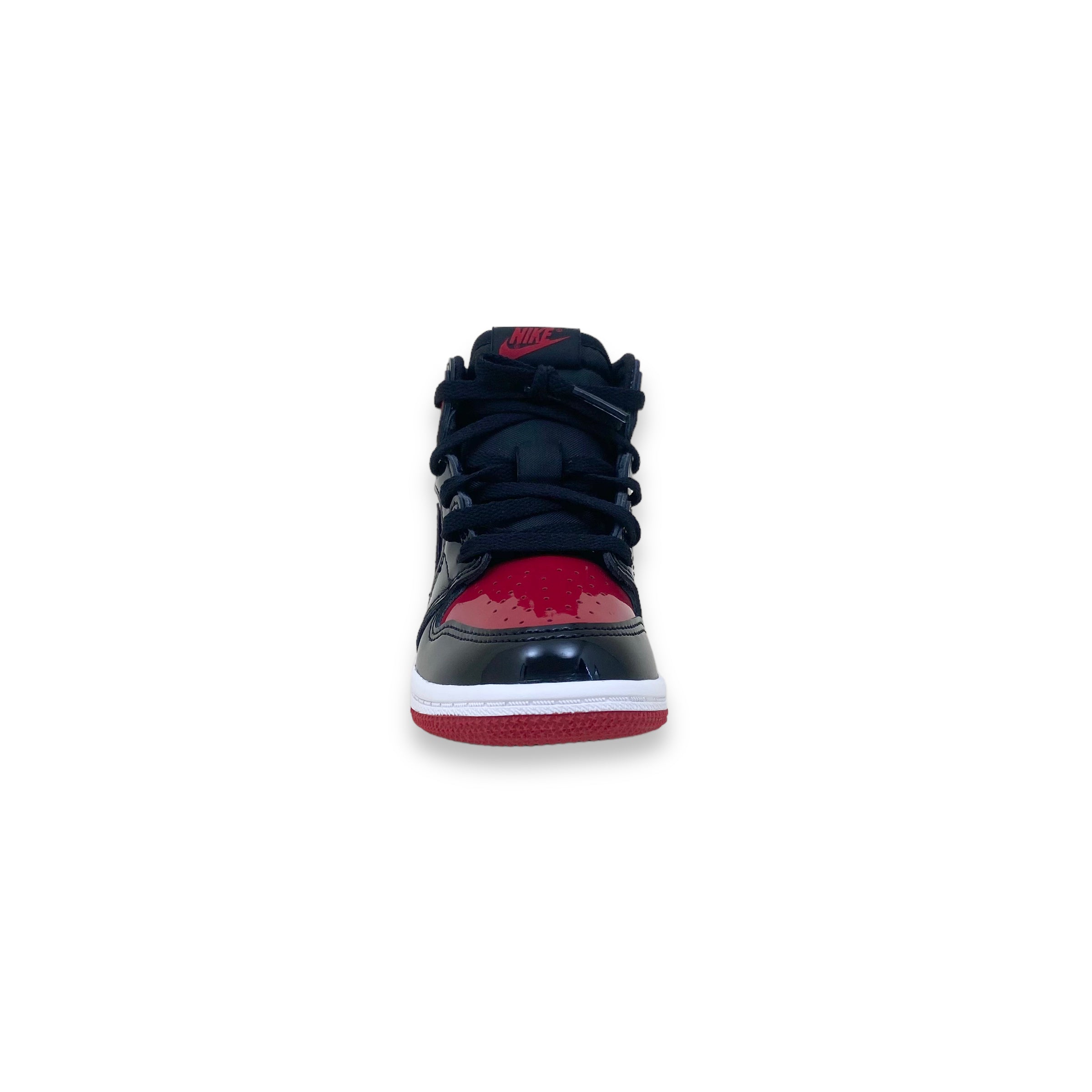 NIKE AIR JORDAN 1 RETRO HIGH OG ‘BRED PATENT’ UK8.5