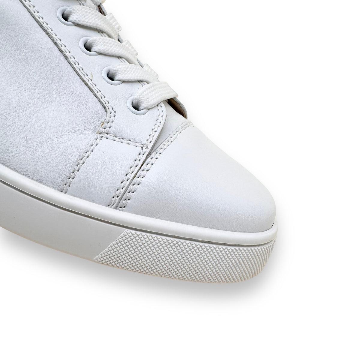 CHRISTIAN LOUBOUTIN LOUIS JUNIOR SNEAKER WHITE UK7