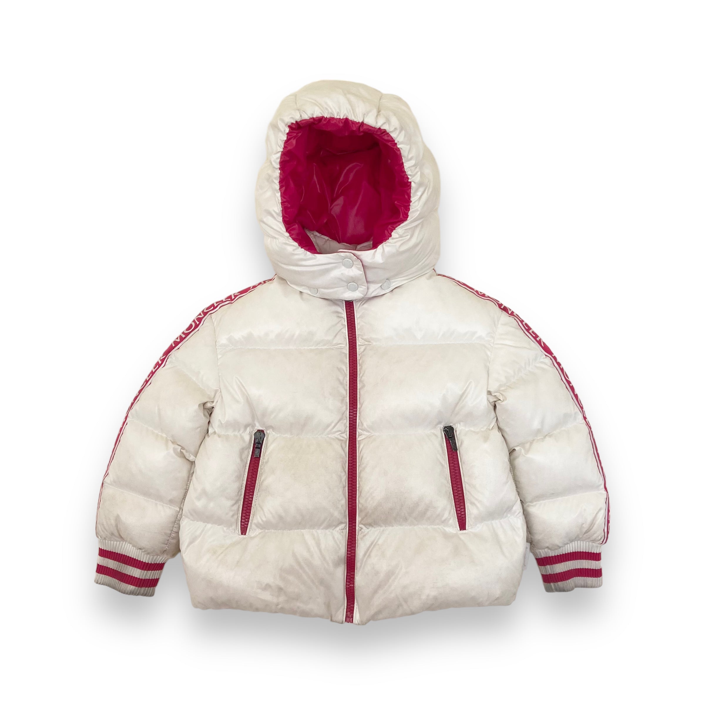 Moncler Puffer Jacket White Age5
