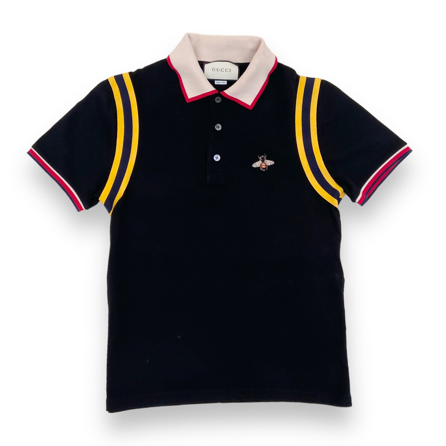 GUCCI BEE POLO SHIRT BLACK M