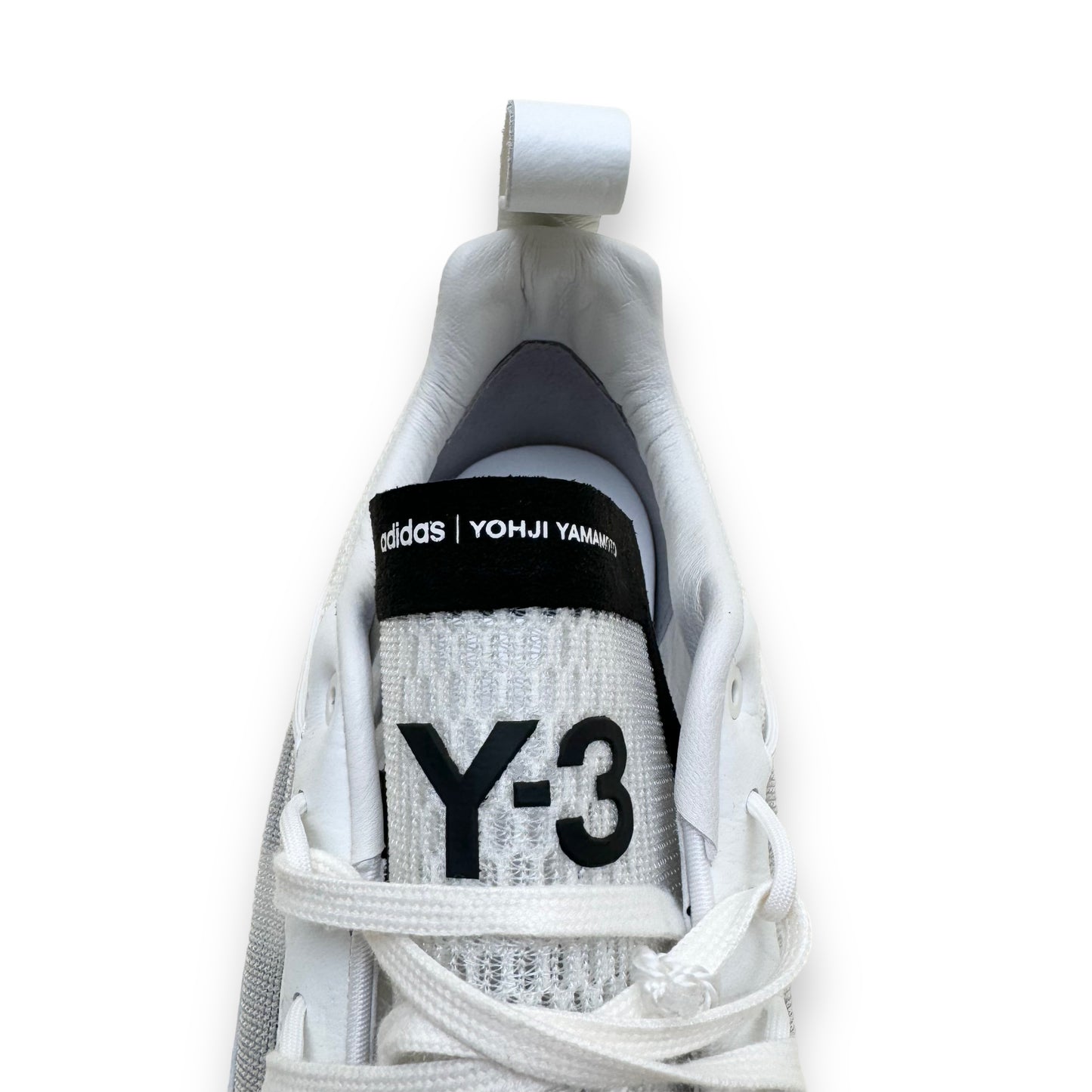 ADIDAS Y-3 SHIKU RUN SNEAKERS WHITE UK11