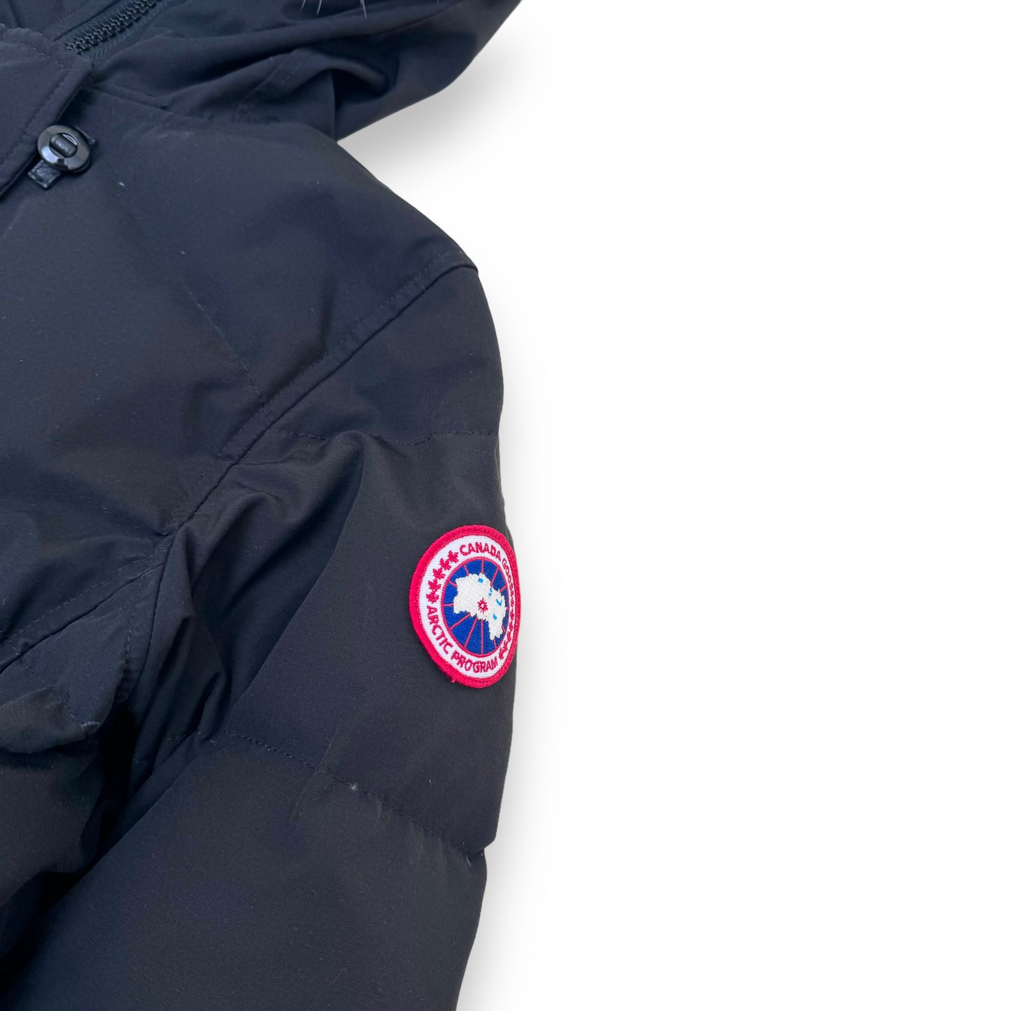 CANADA GOOSE SHELBURNE HERITAGE PARKA DOWN JACKET BLACK S