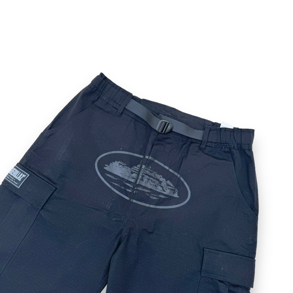 CORTEIZ CARGO SHORTS BLACK L