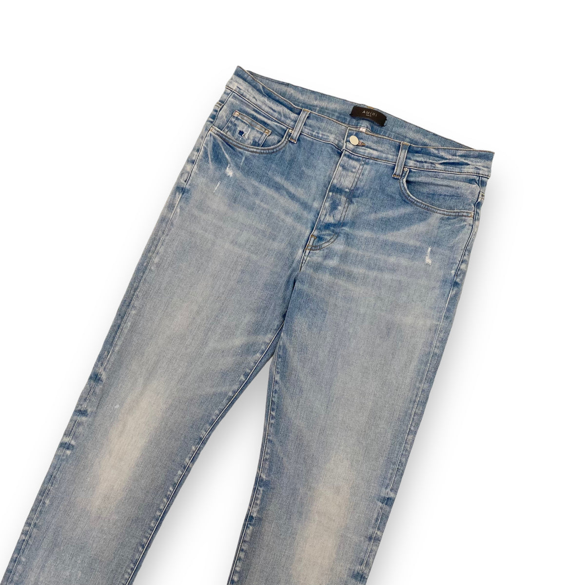 AMIRI WASHED DENIM JEANS INDIGO 36W
