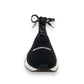 BALENCIAGA SPEED LACE UP CLEAR SOLE SNEAKERS BLACK UK5