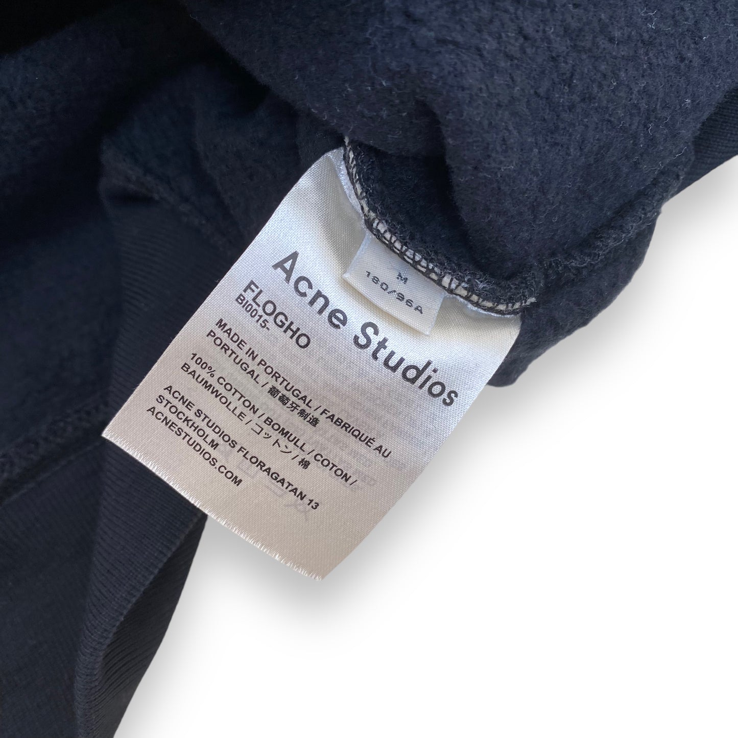 ACNE STUDIOS SWEATSHIRT BLACK M