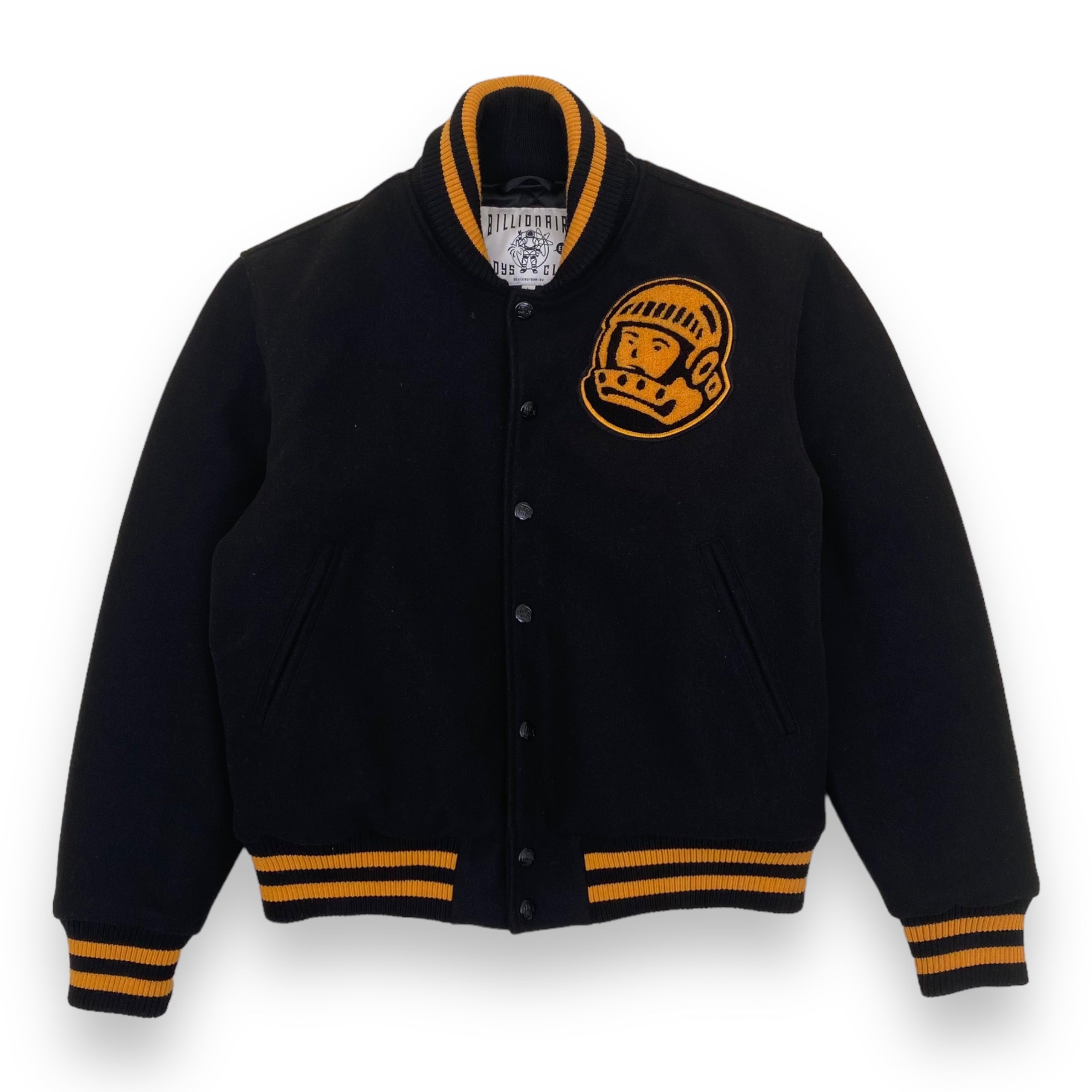 BILLIONAIRE BOYS CLUB ASTRO VARSITY JACKET BLACK L