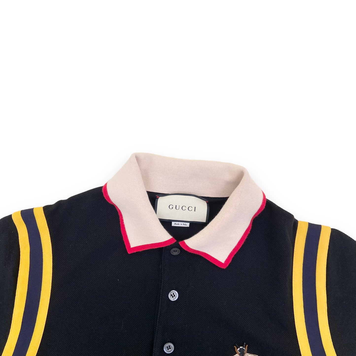 GUCCI BEE POLO SHIRT BLACK M