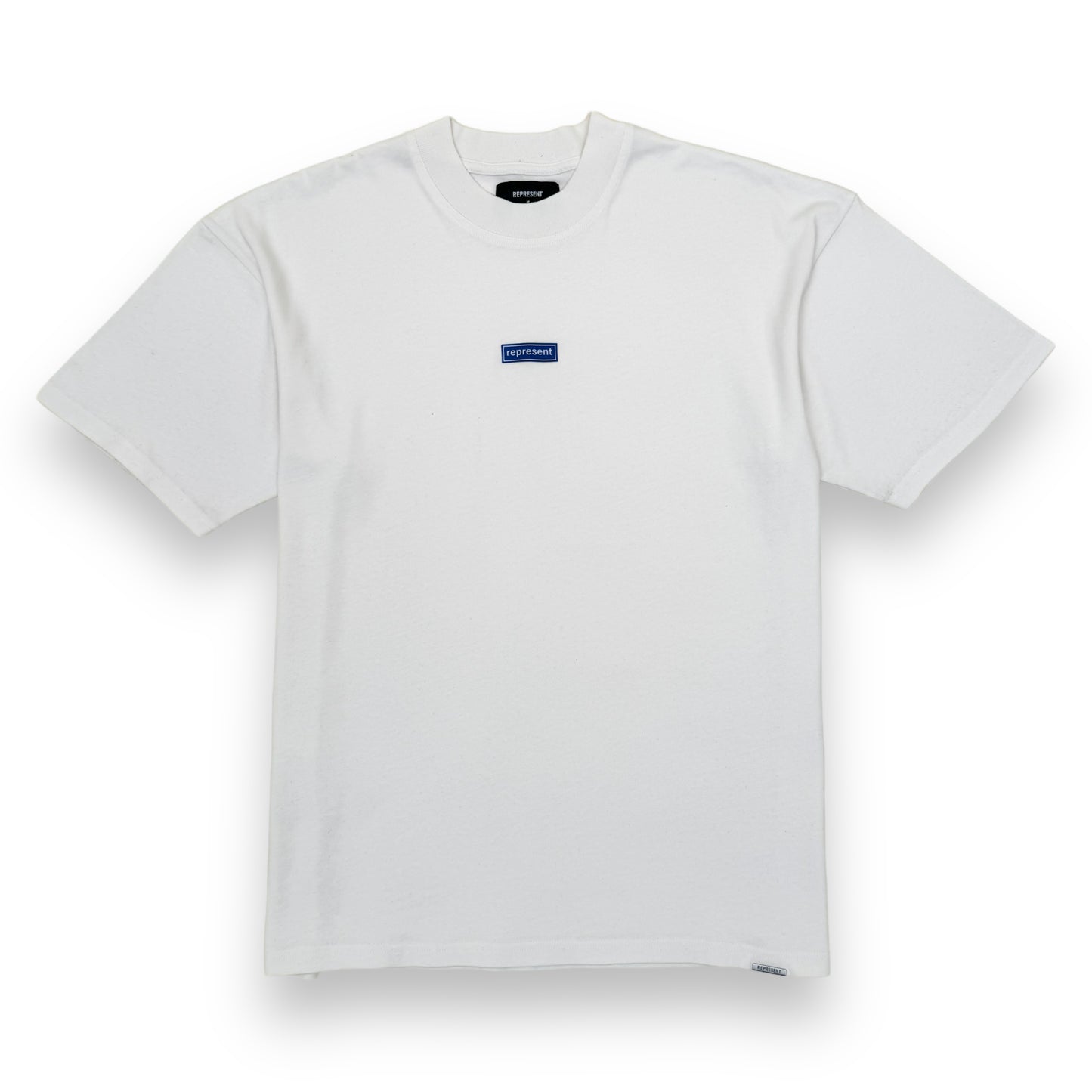 REPRESENT CREWNECK COTTON T-SHIRT WHITE M