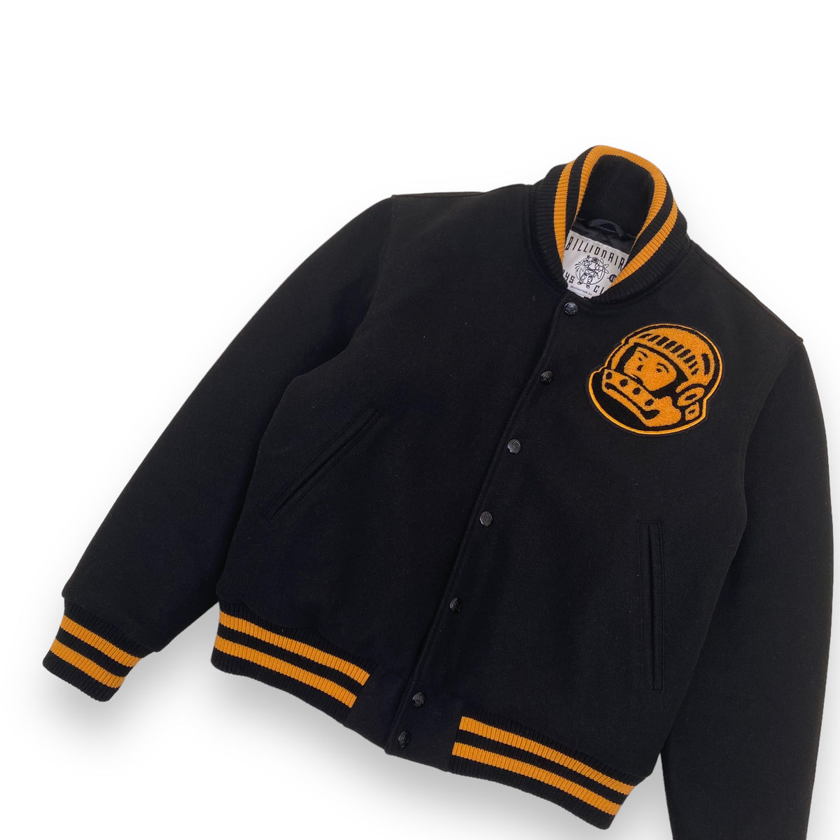BILLIONAIRE BOYS CLUB ASTRO VARSITY JACKET BLACK L
