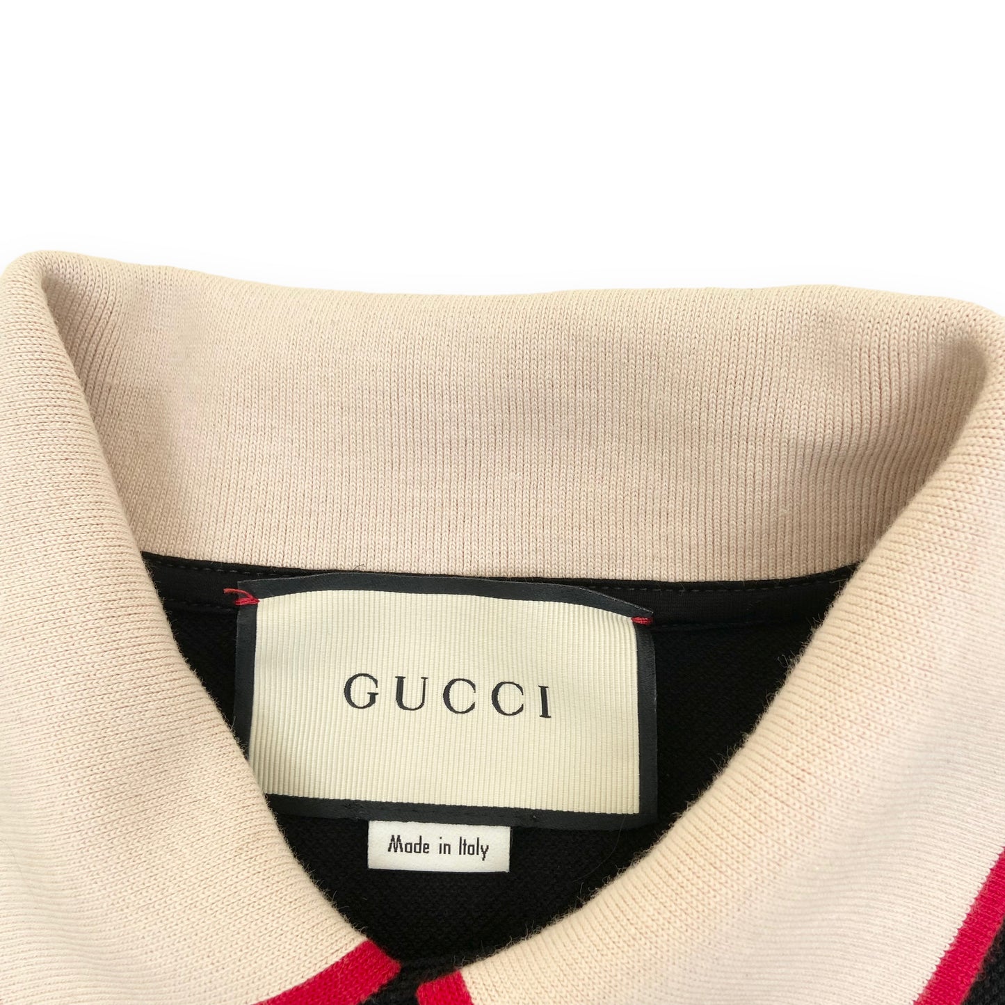 GUCCI BEE POLO SHIRT BLACK M