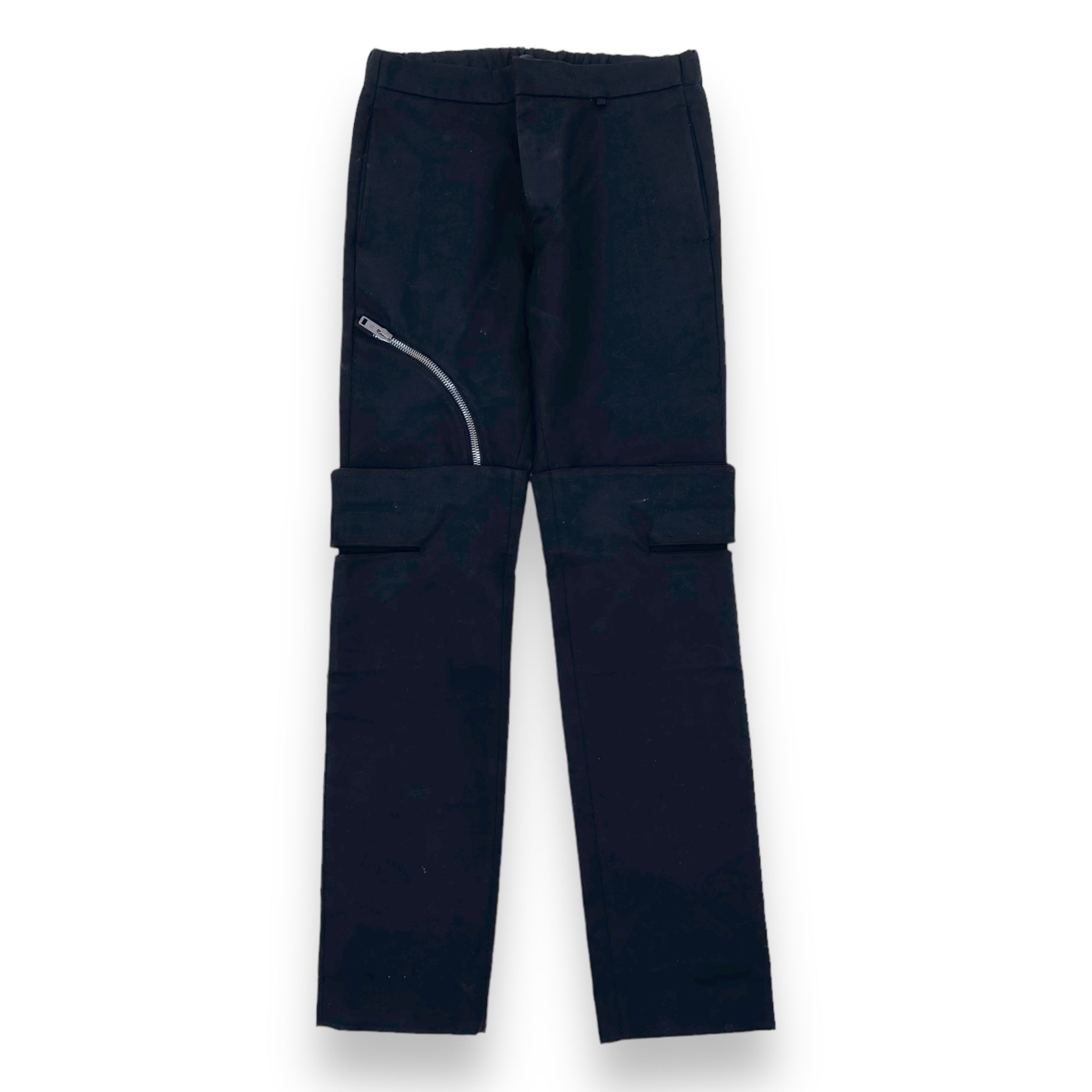 GIVENCHY ZIP TROUSERS BLACK M