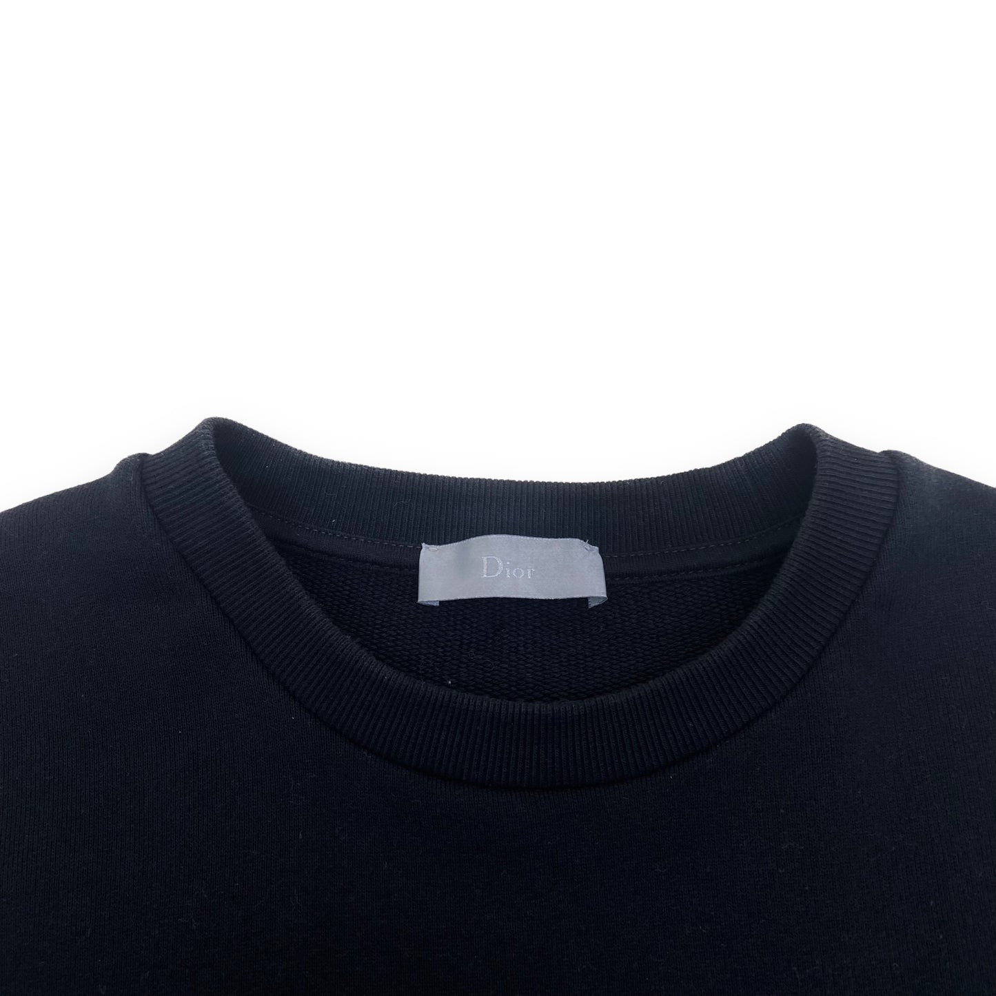 DIOR 2020 LOGO SWEATSHIRT BLACK XS