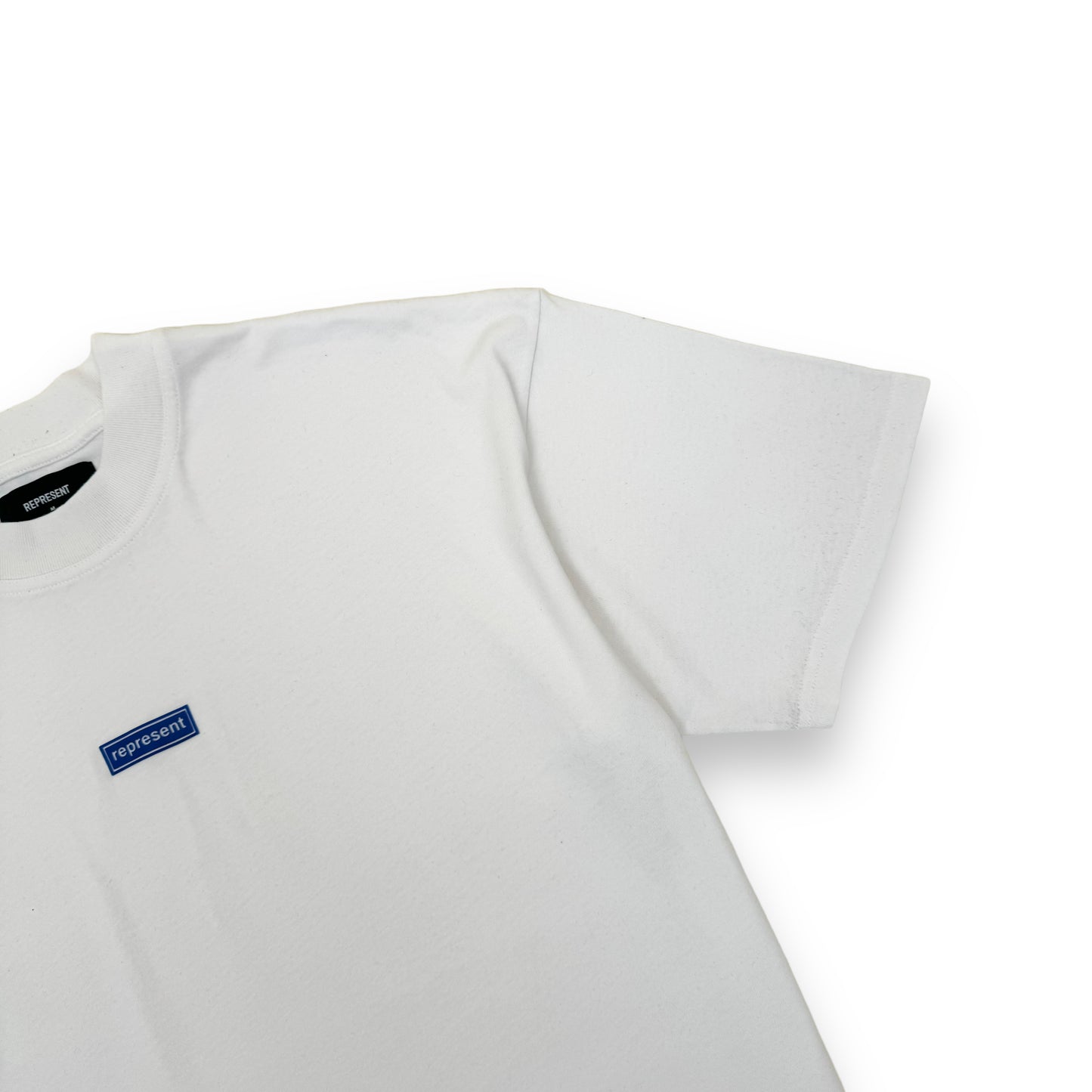 REPRESENT CREWNECK COTTON T-SHIRT WHITE M