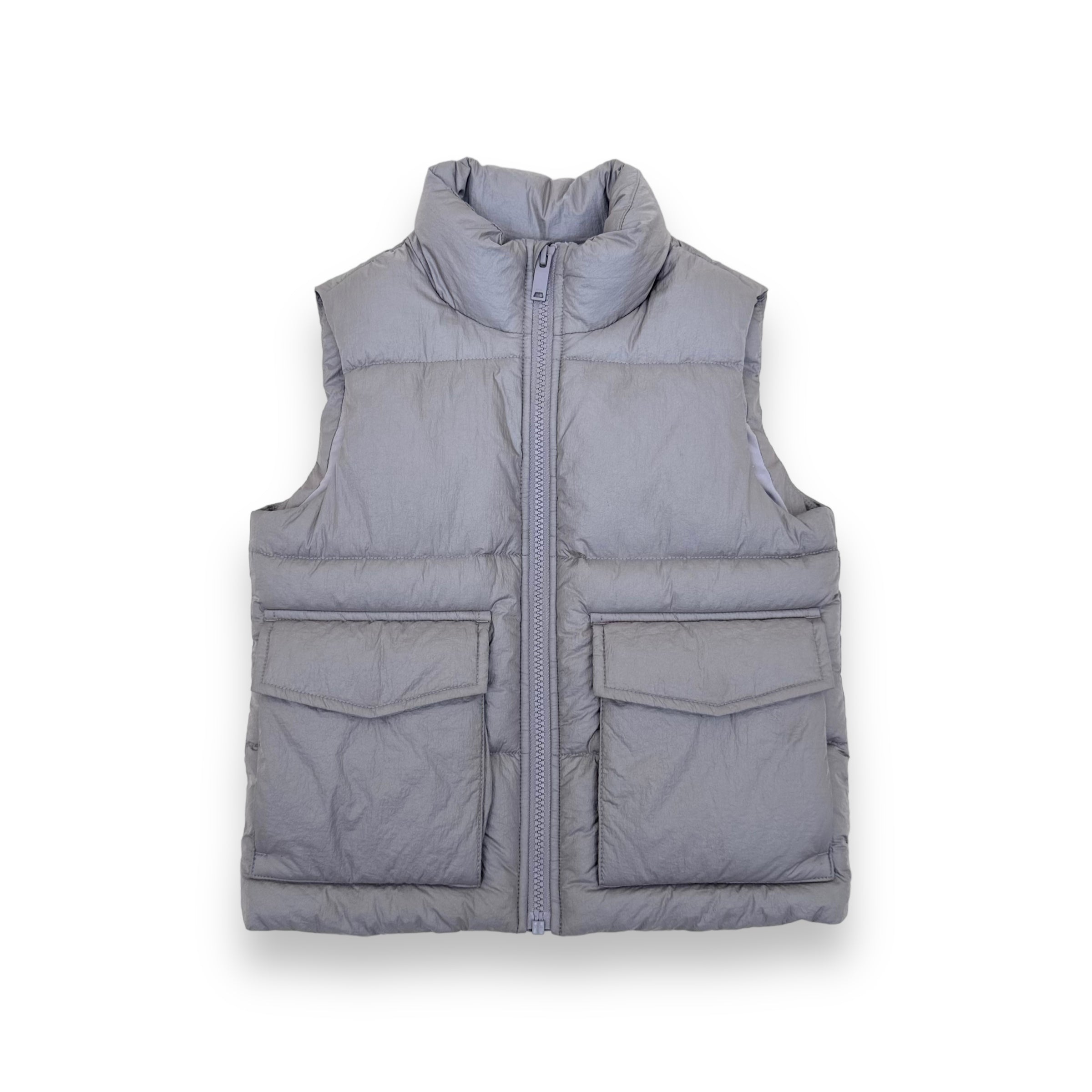 REISS PUFFER GILET JACKET GREY AGE6