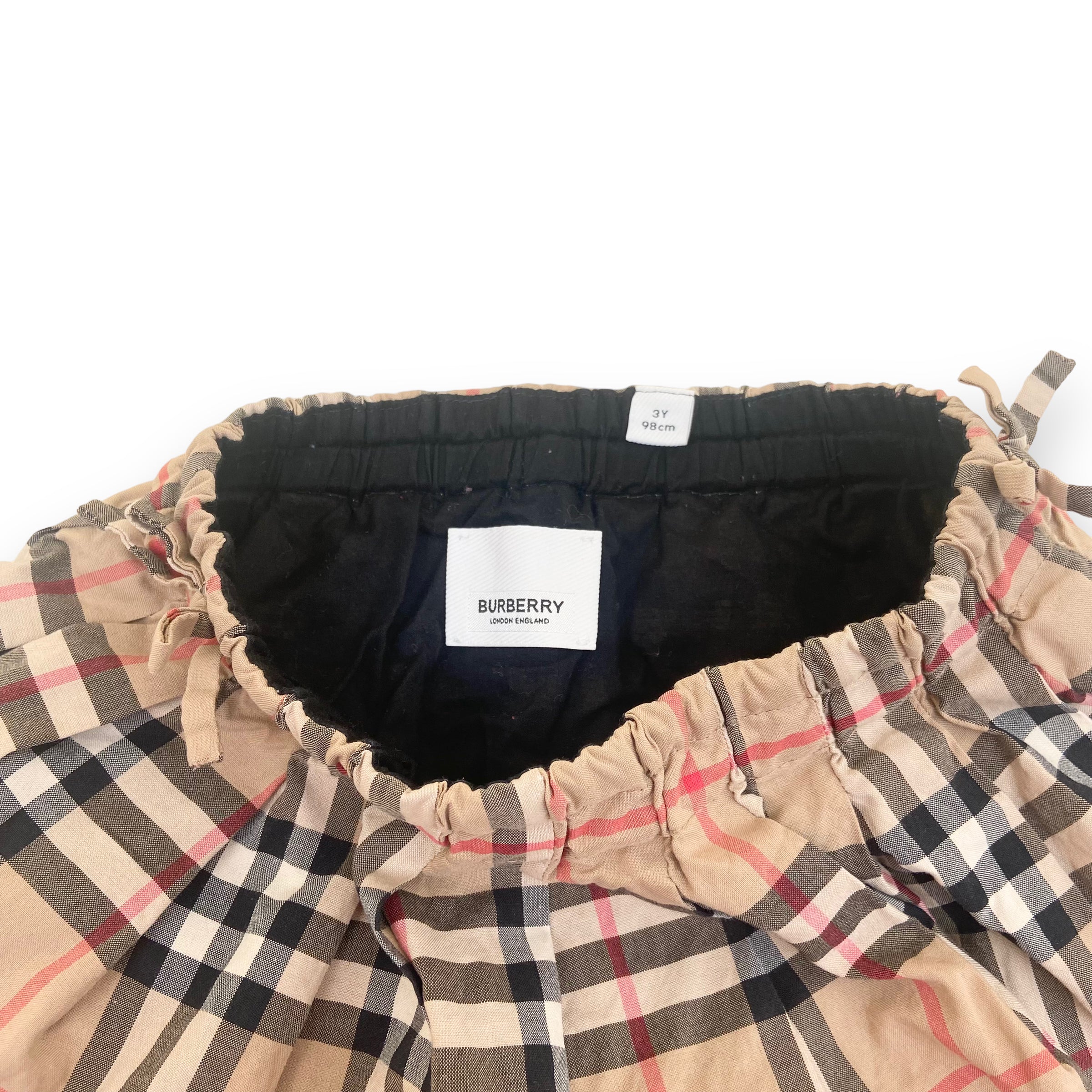 BURBERRY VINTAGE CHECK SKIRT AGE3