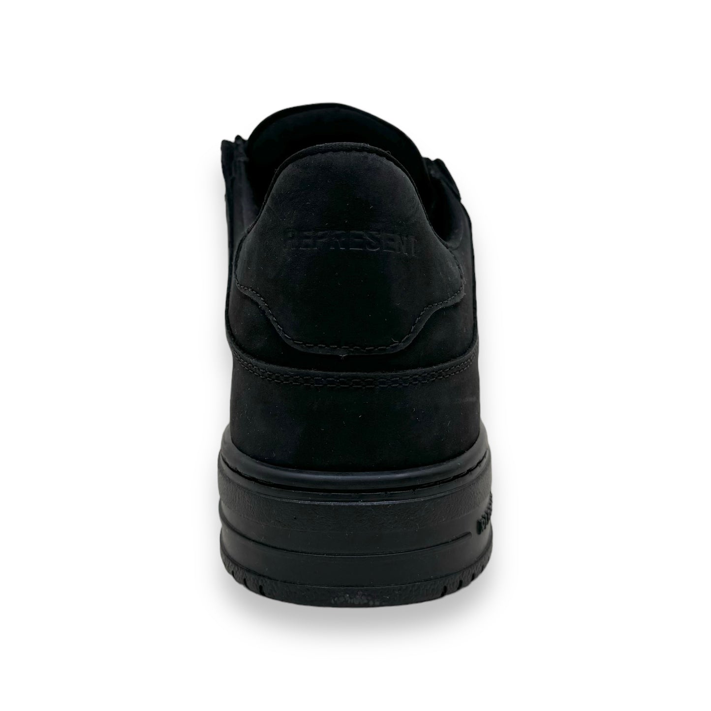 REPRESENT APEX LOW TOP SNEAKERS BLACK UK12