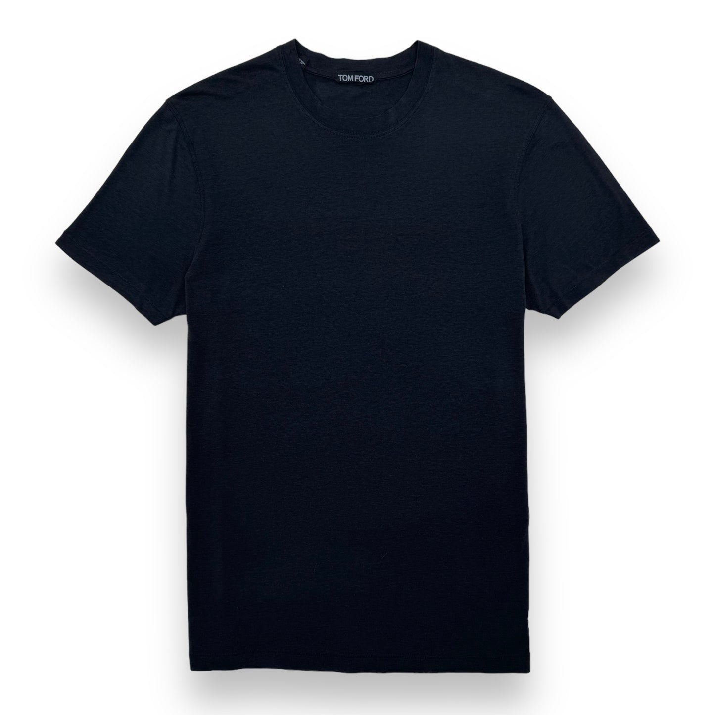 TOM FORD CLASSIC COTTON-BLEND T-SHIRT BLACK L