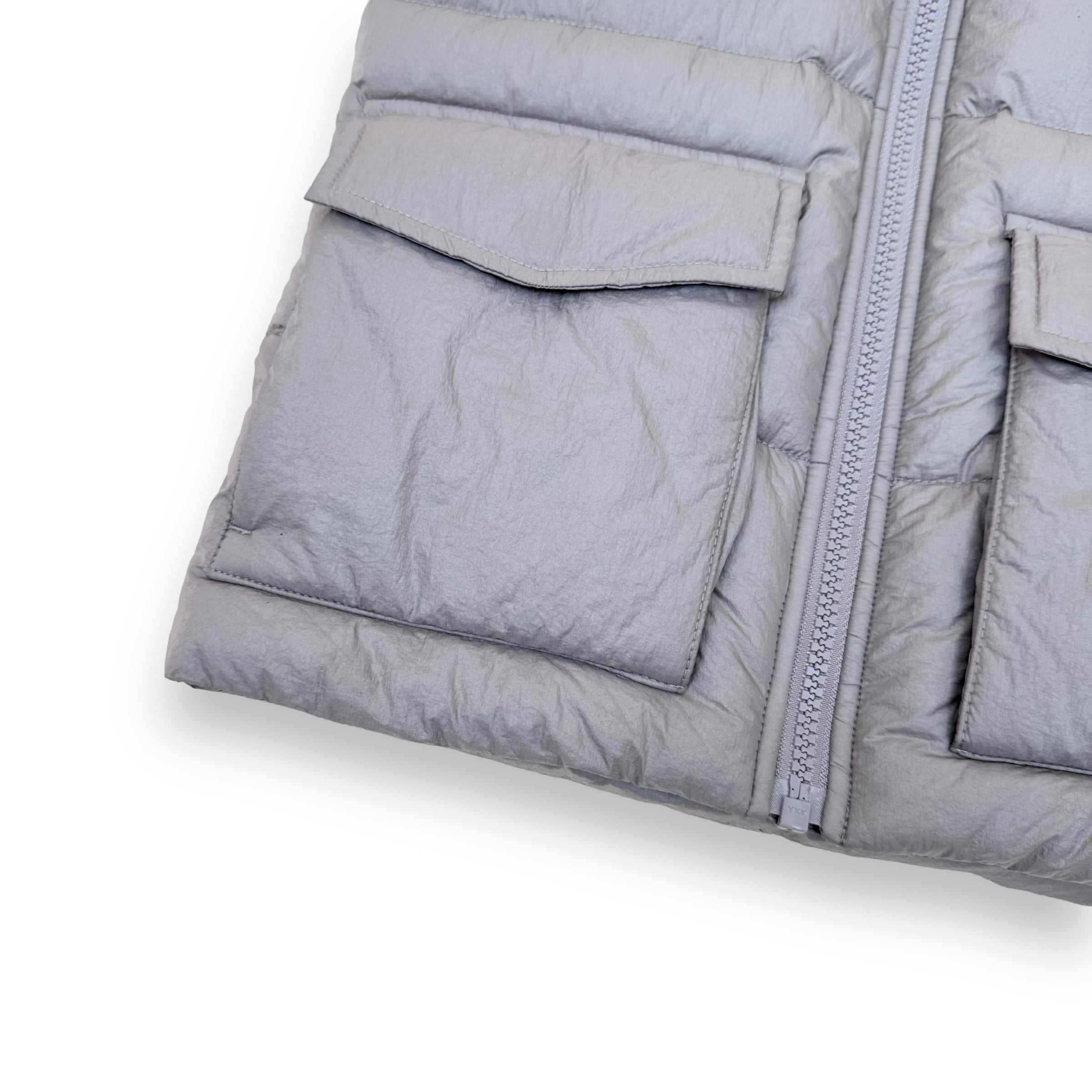 REISS PUFFER GILET JACKET GREY AGE6